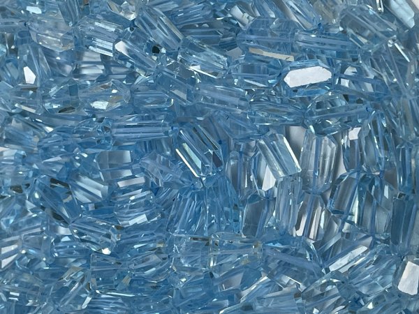 Swiss Blue Topaz Nugget Faceted
