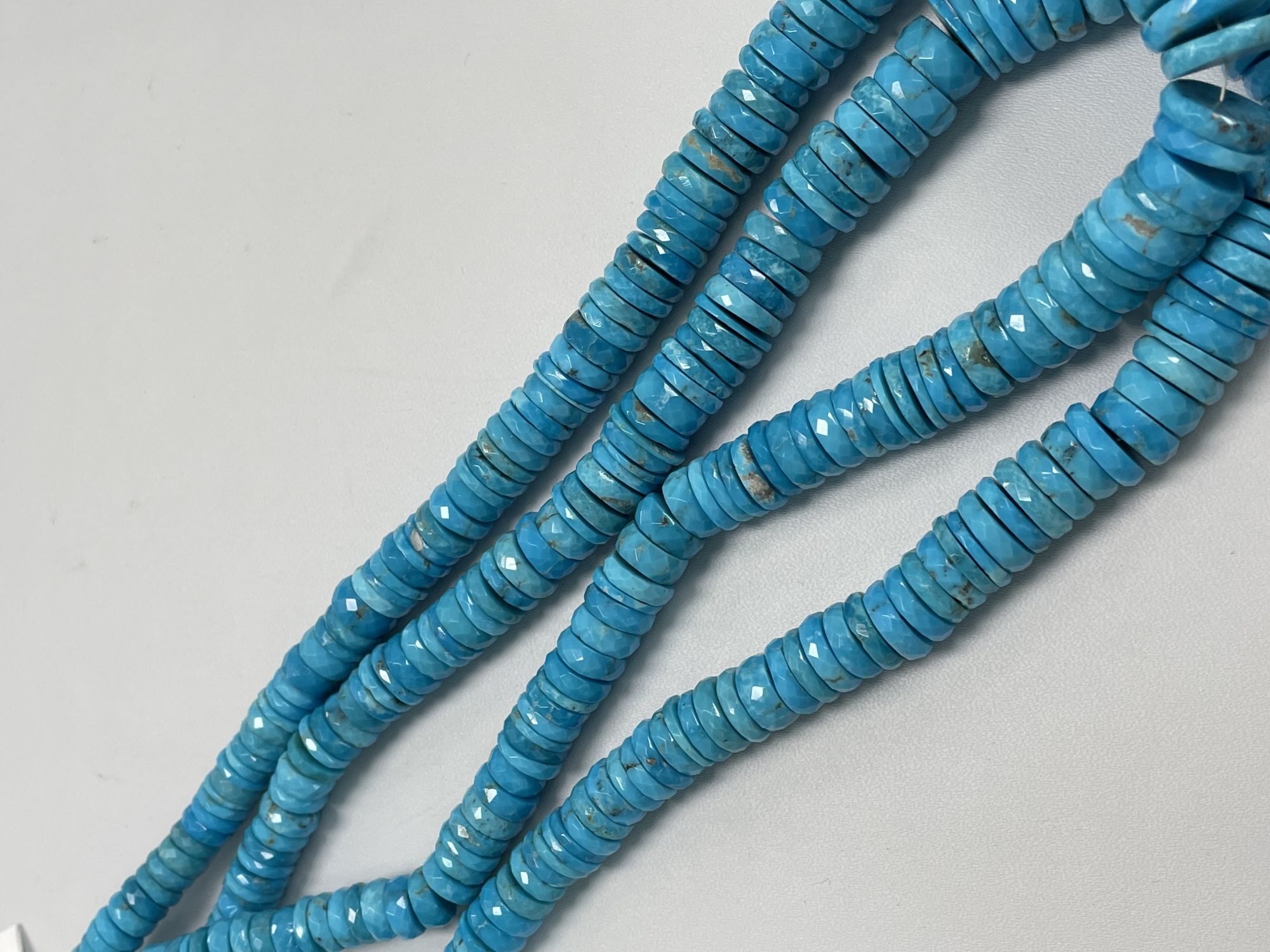 Turquoise Tire Faceted