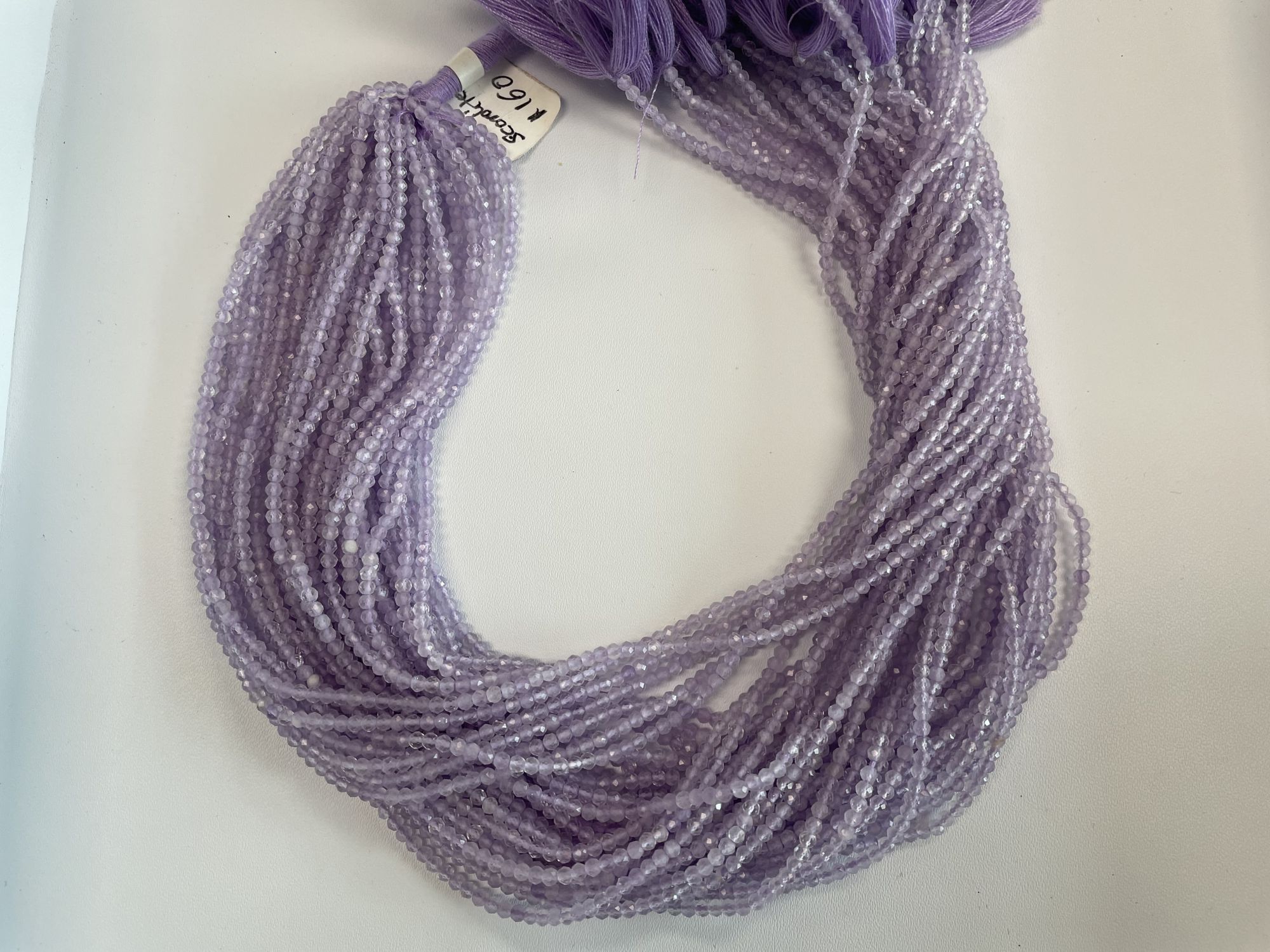 Scorolite Rondelles Faceted