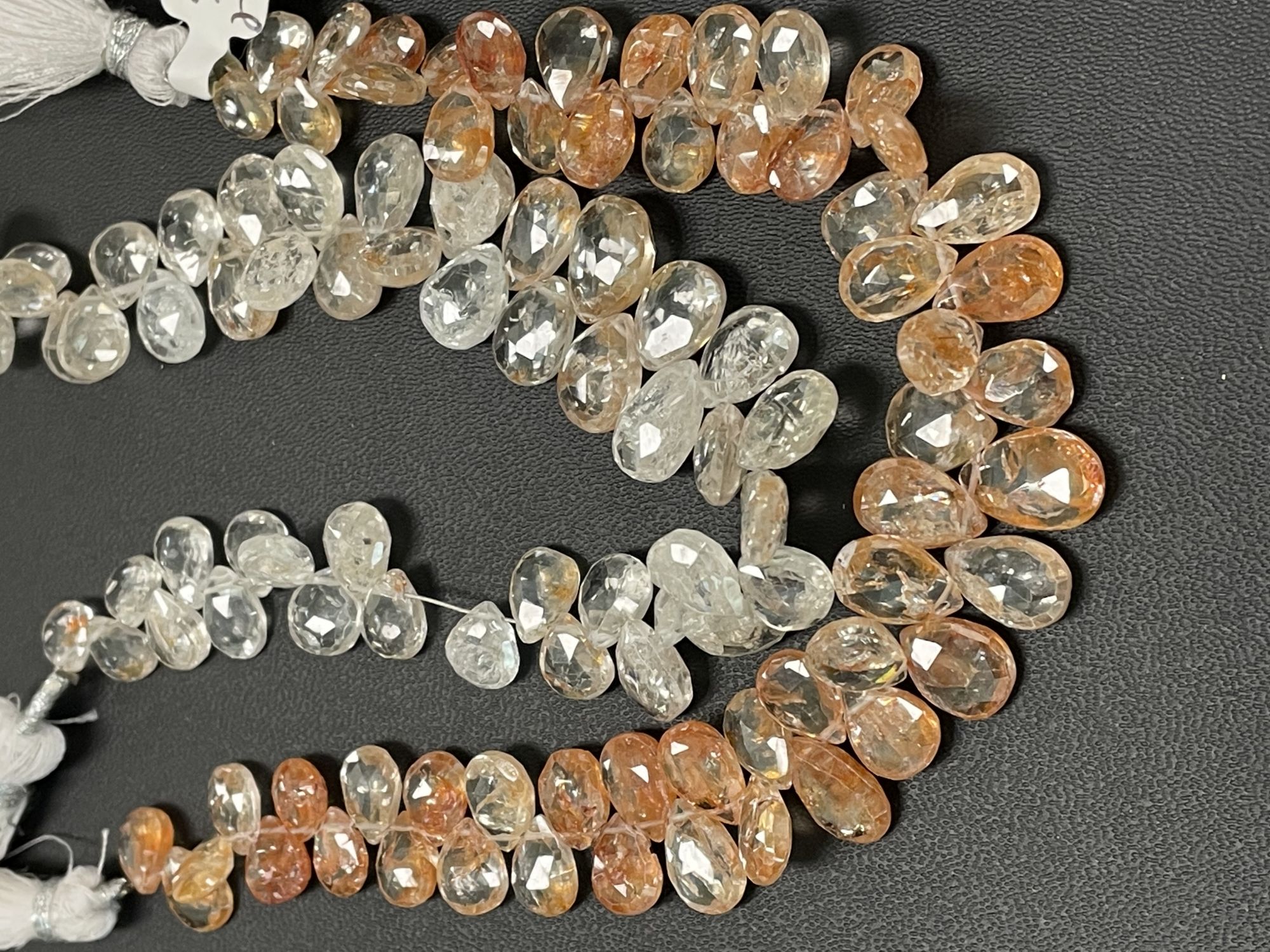 Imperial Topaz Pear Faceted