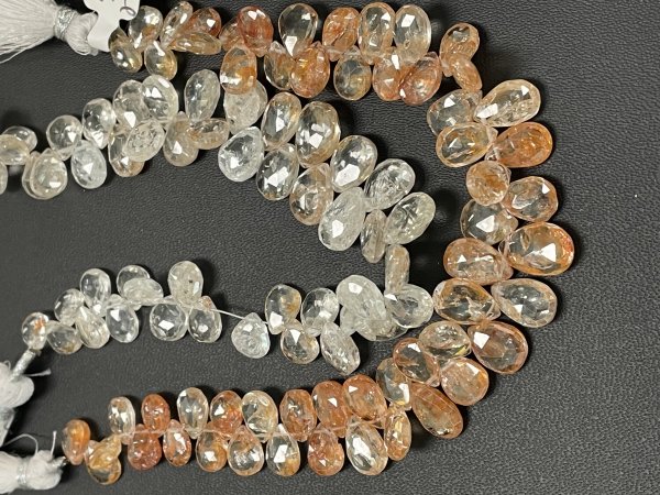 Imperial Topaz Pear Faceted