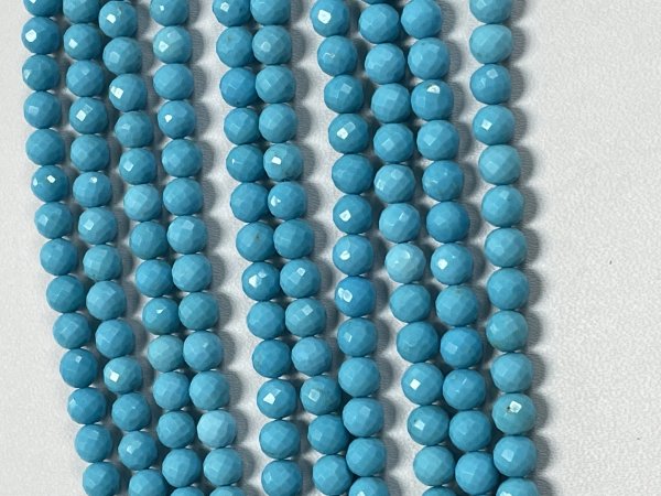 Turquoise Round Faceted