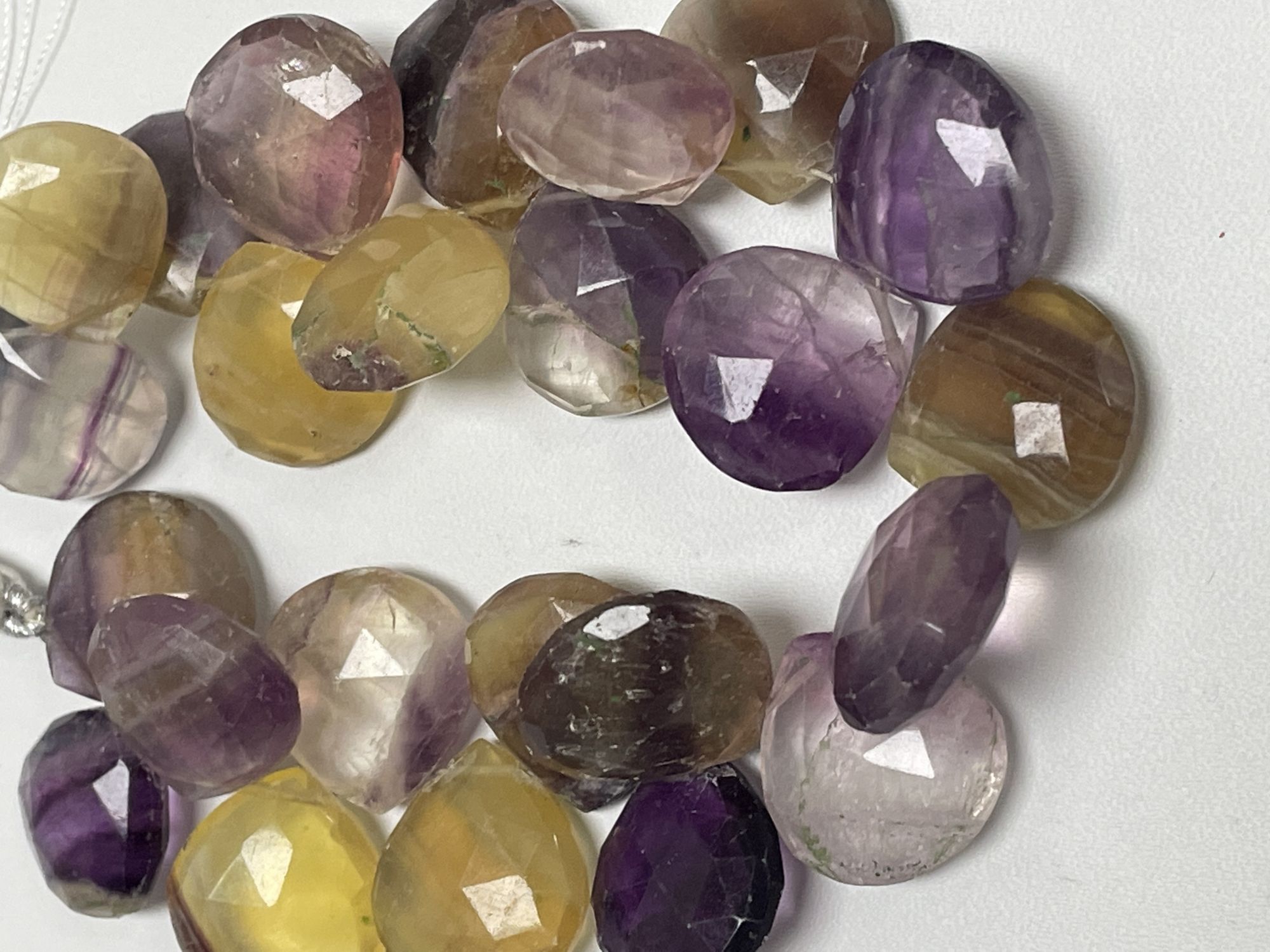 Fluorite Heart Faceted