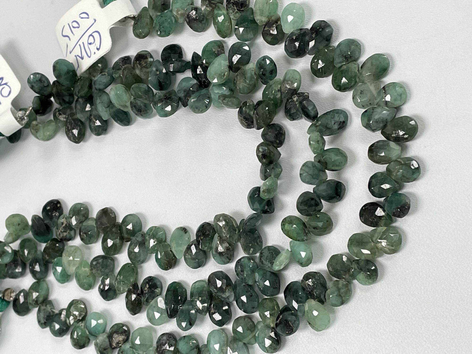 Brazilian Emerald Pear Faceted
