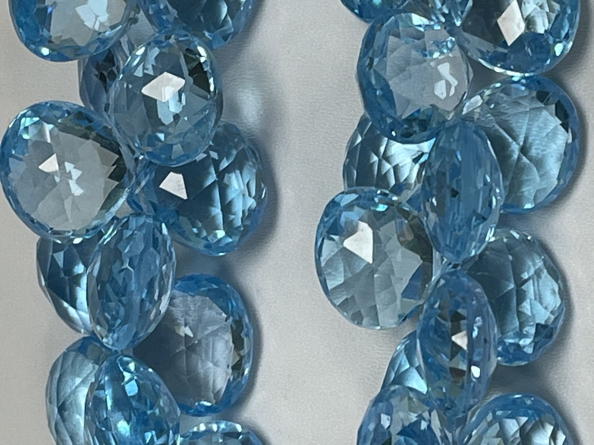 Sky Blue Topaz Heart Faceted