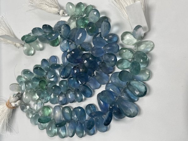 Fluorite Pear Faceted
