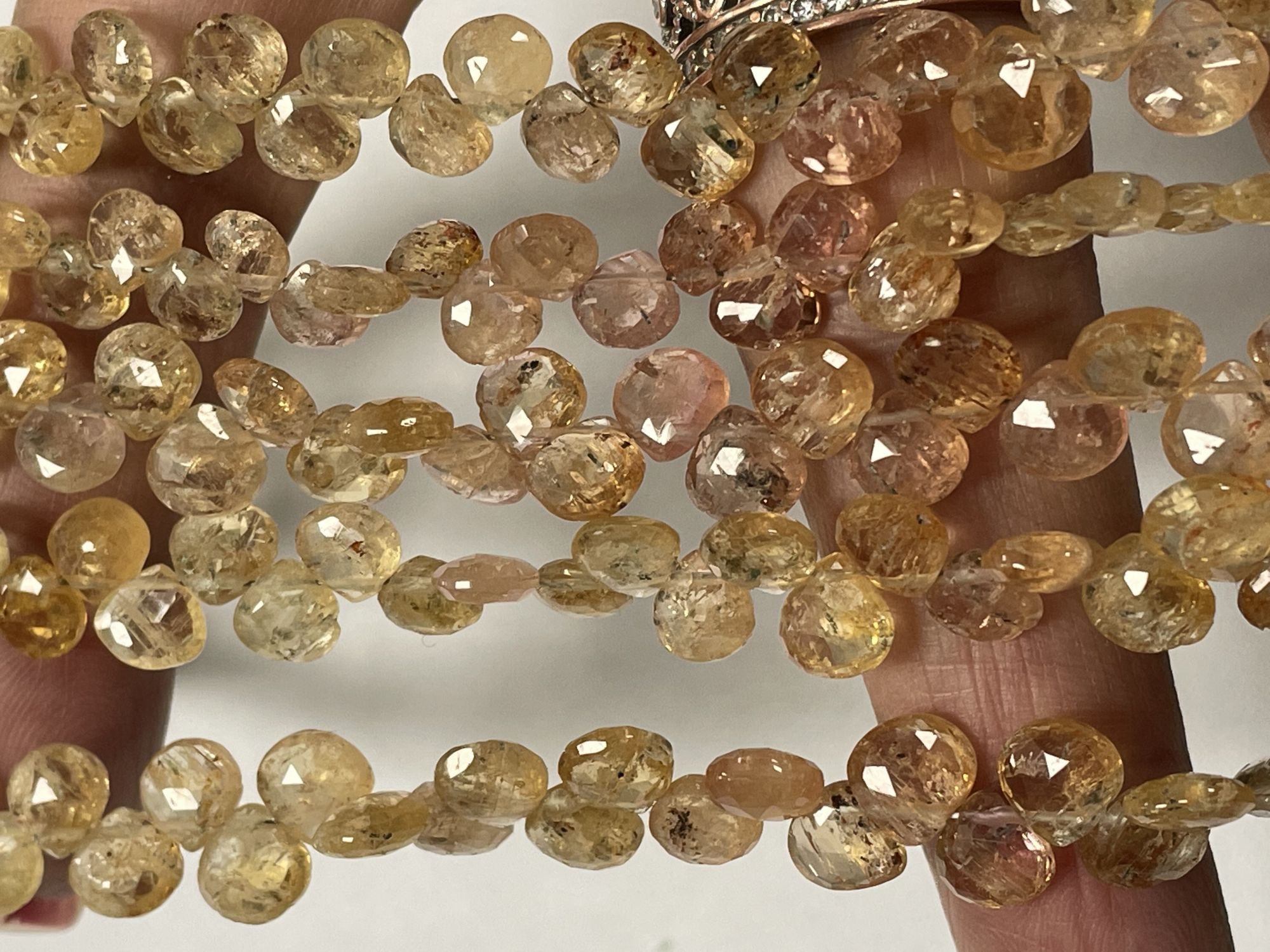 Imperial Topaz Heart Faceted