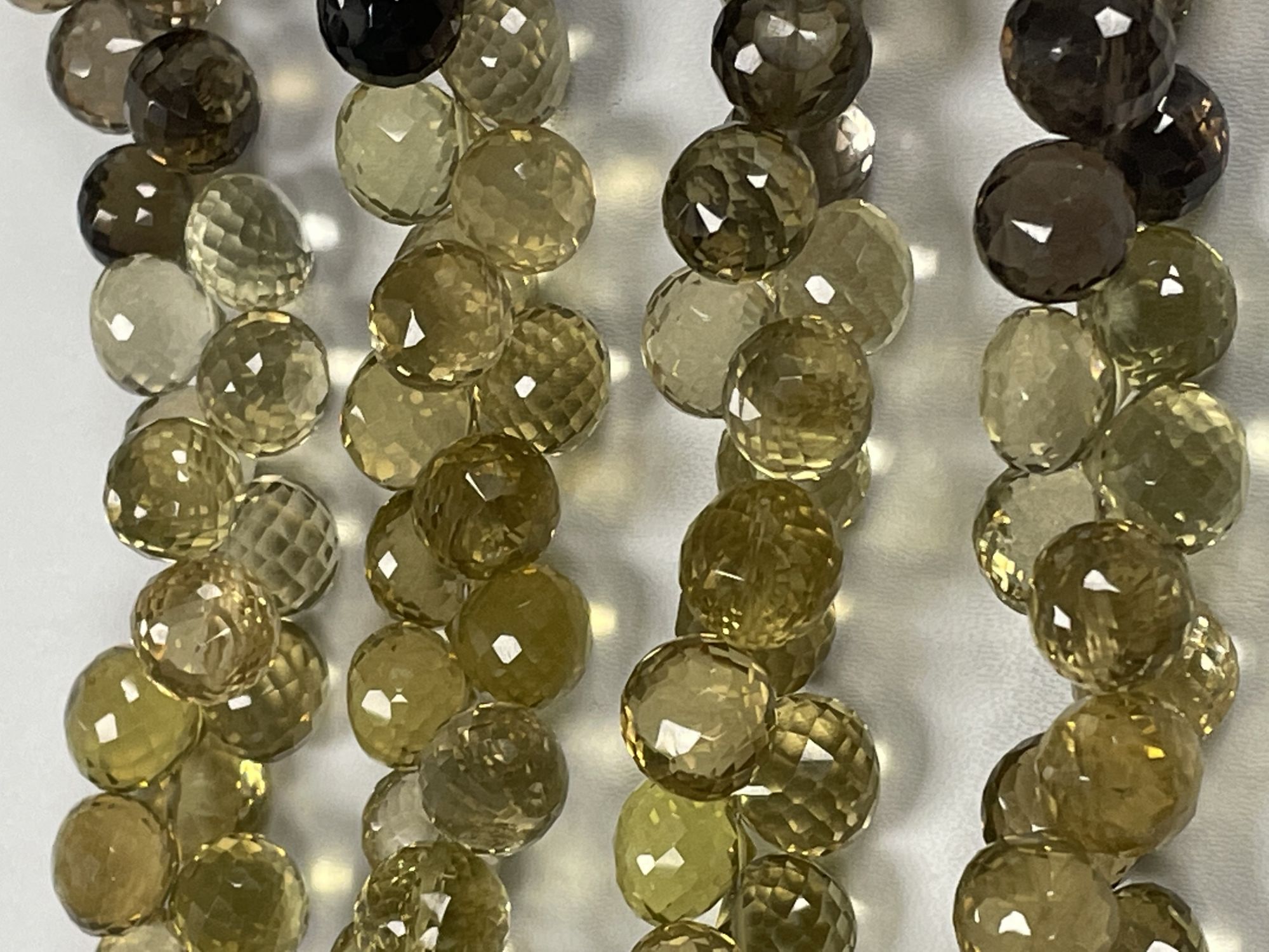 Bio Lemon Quartz Onion Faceted