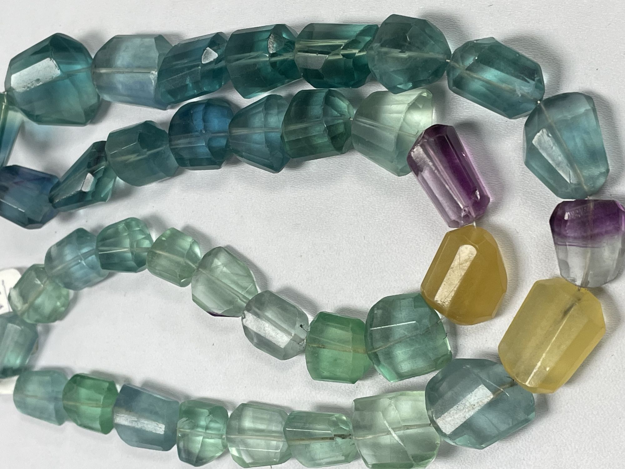 Fluorite Nugget Faceted