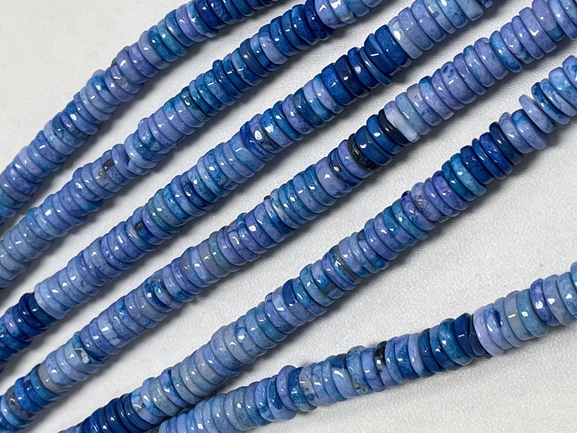 Shaded Blue Opal Tire Smooth