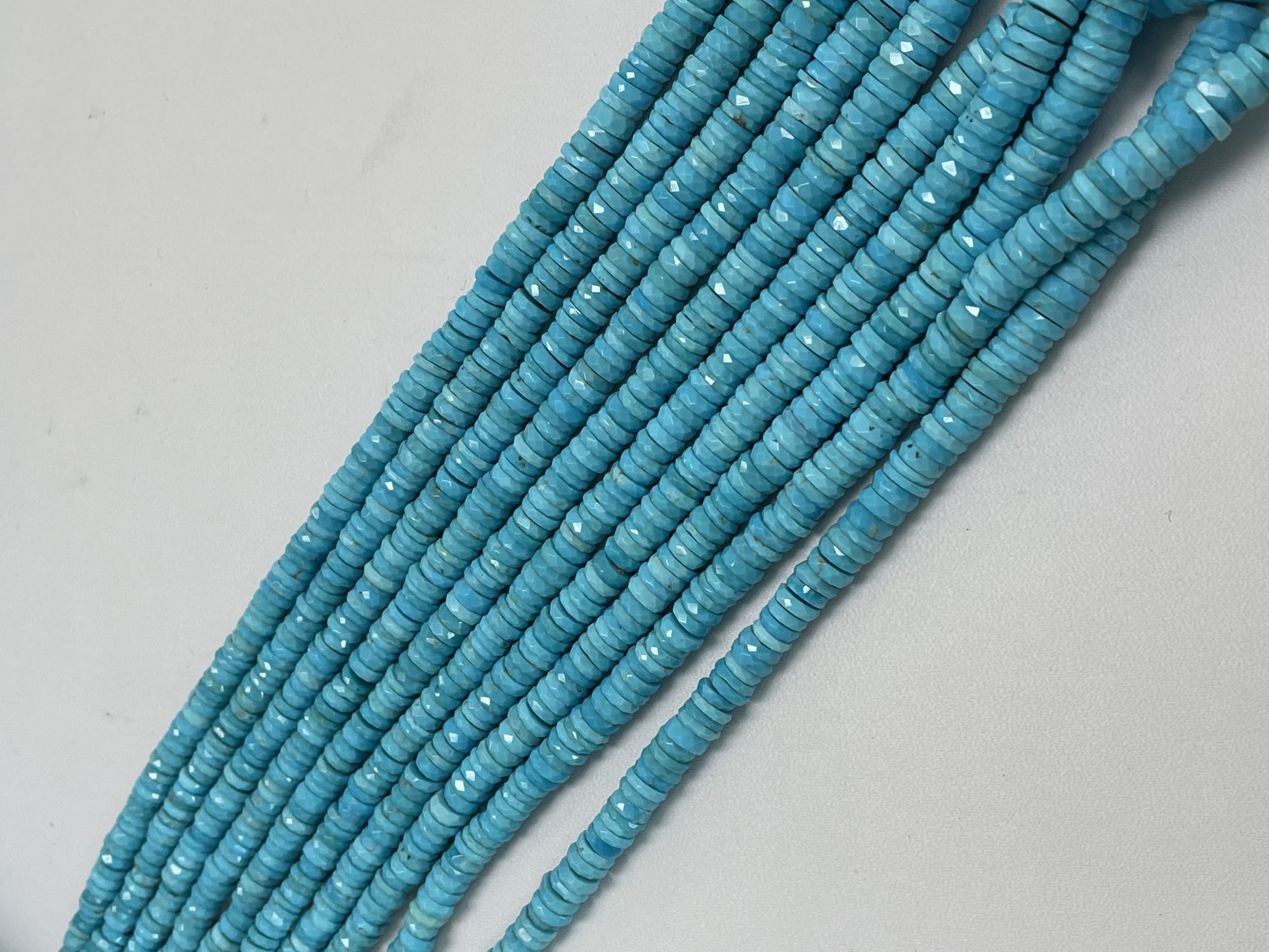 Turquoise Tire Faceted