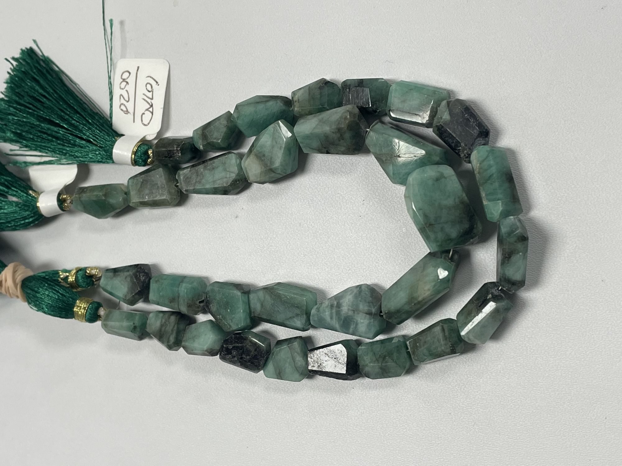 Emerald Nugget Faceted