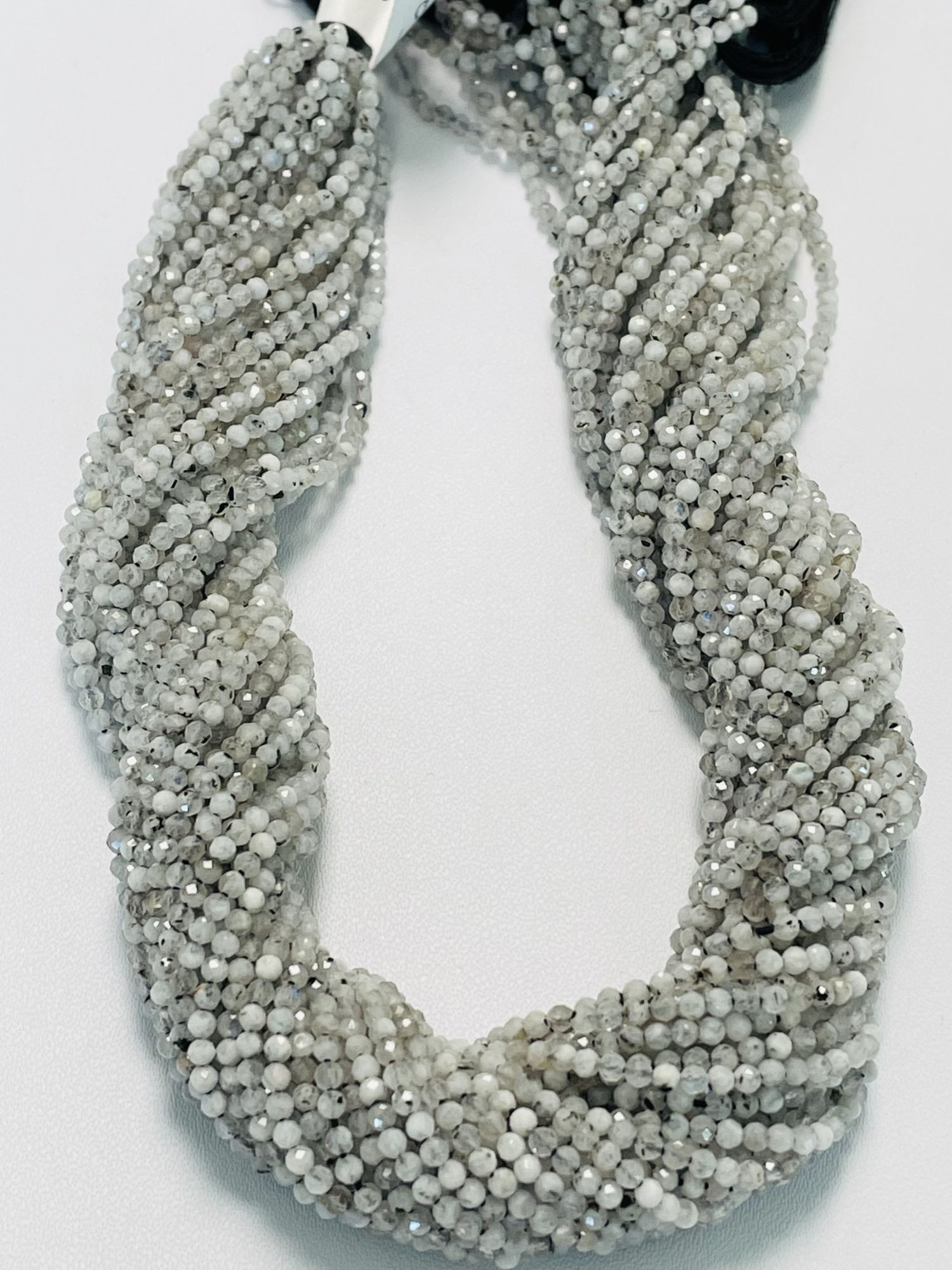 Moonstone Rondelle Faceted