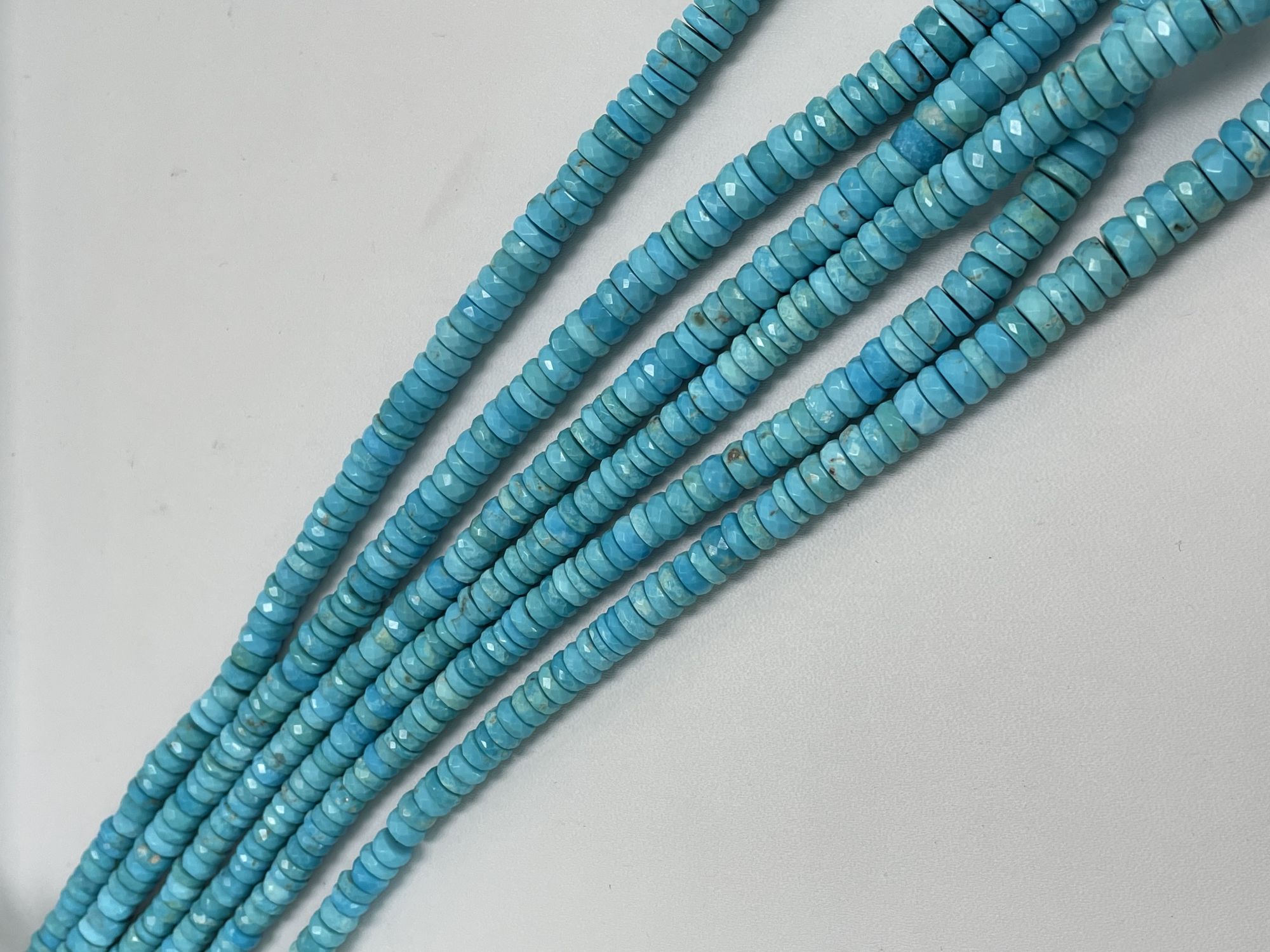 Turquoise Tire Faceted