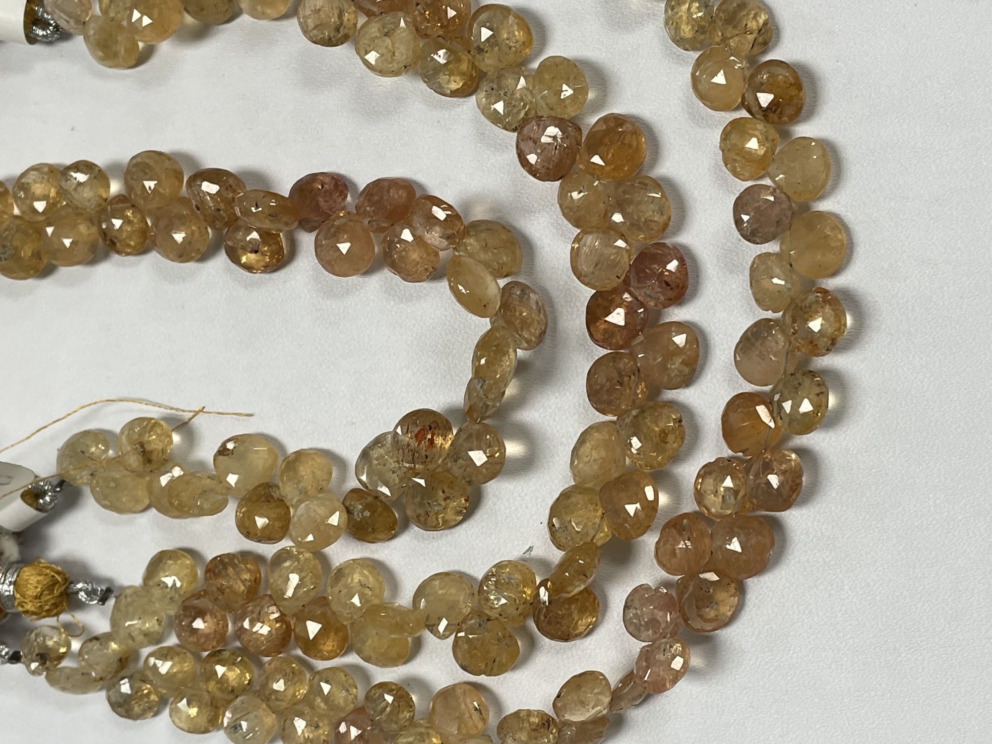 Imperial Topaz Heart Faceted