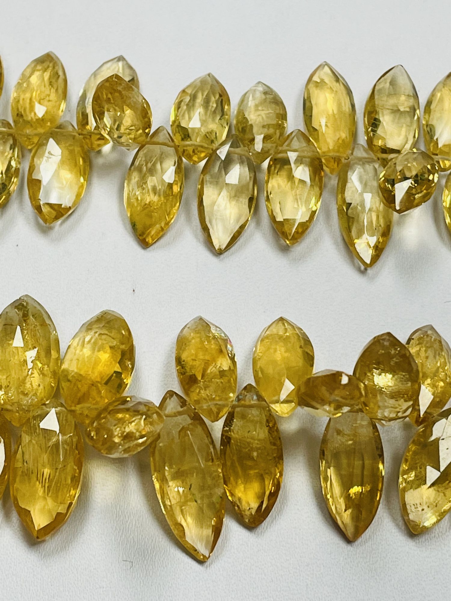Citrine Marquise Faceted