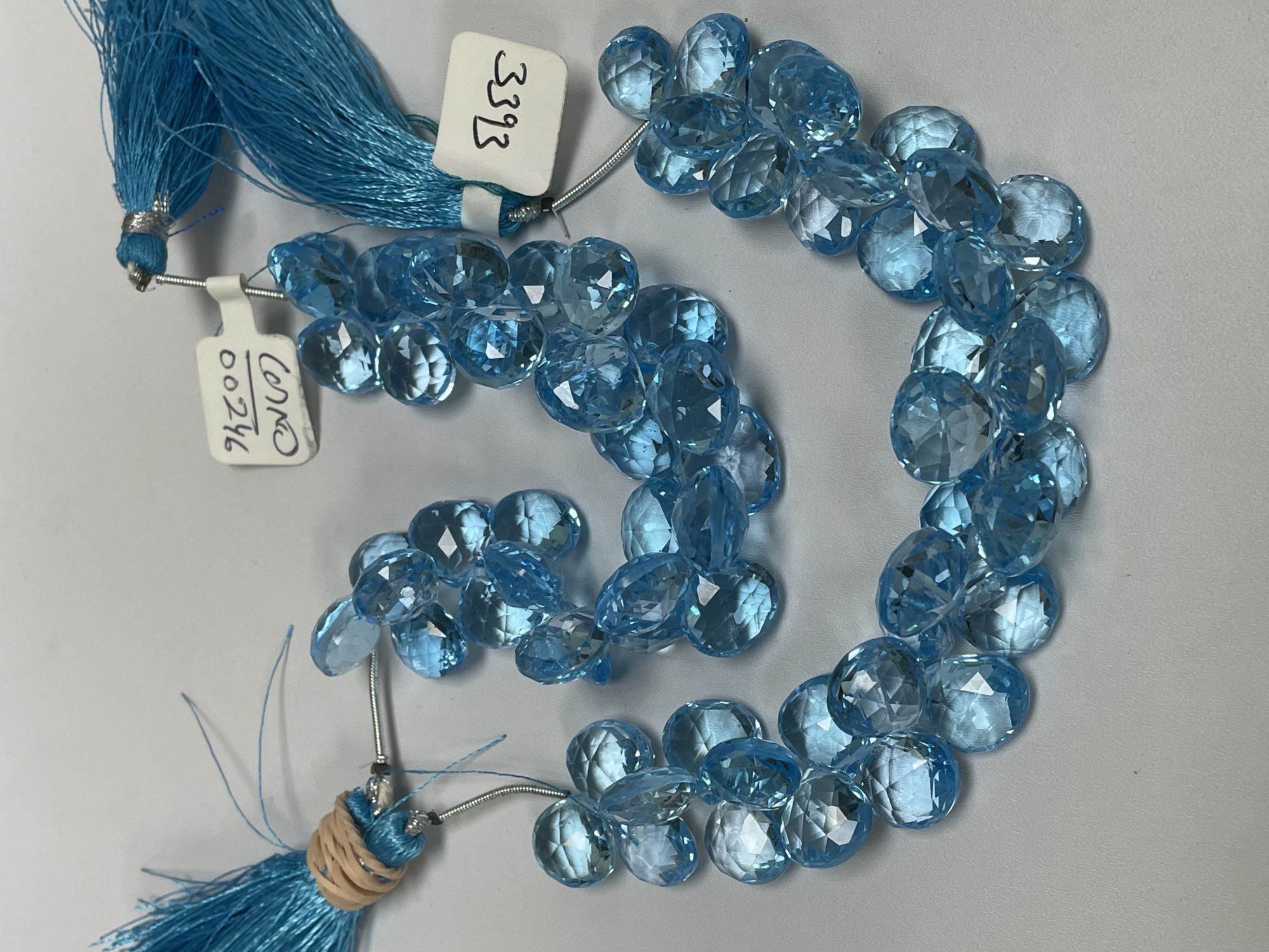 Sky Blue Topaz Heart Faceted