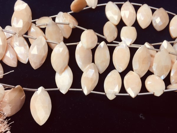 Mystic Moonstone Marquise Faceted