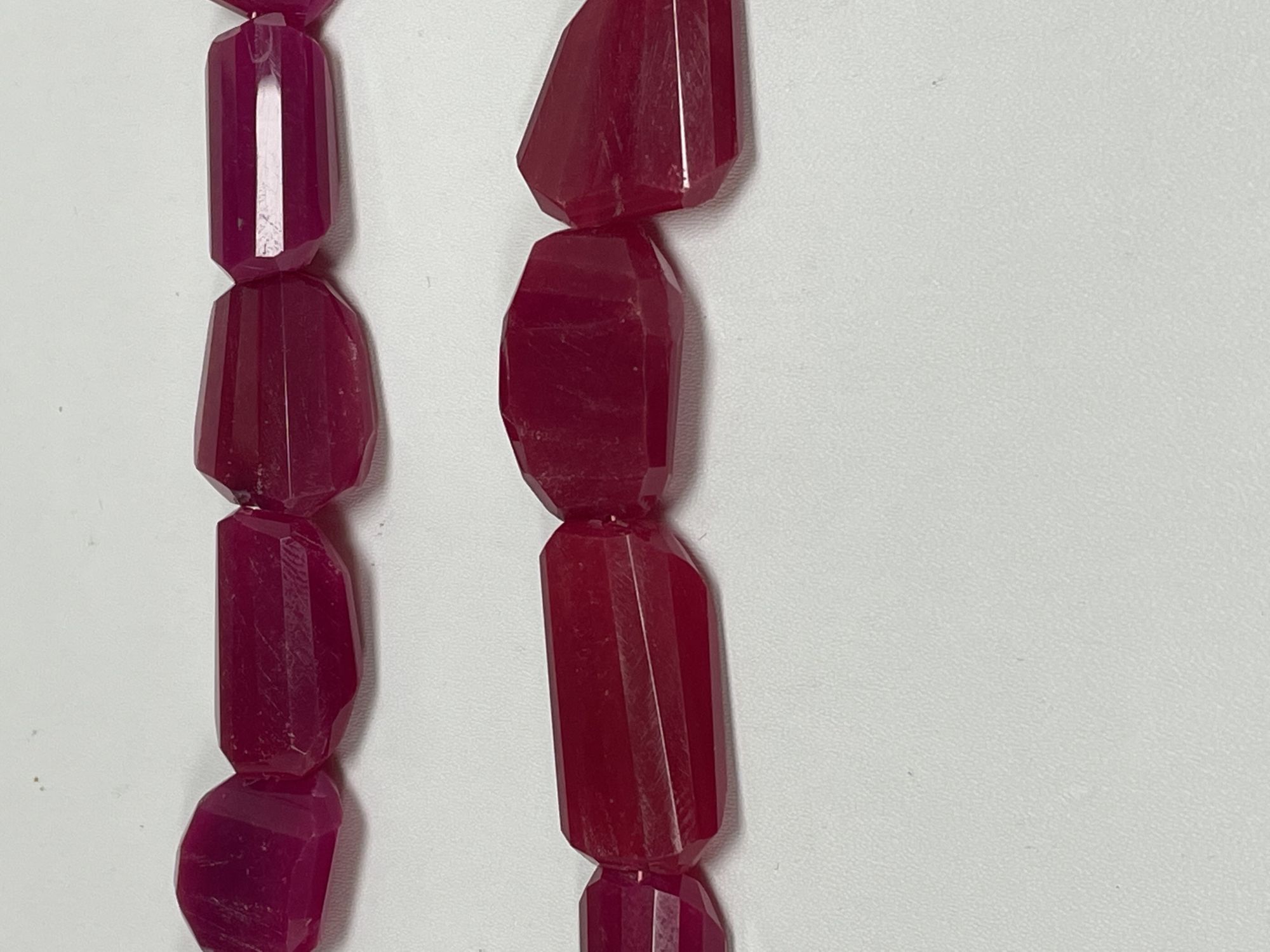 Pink Chalcedony Nugget Faceted