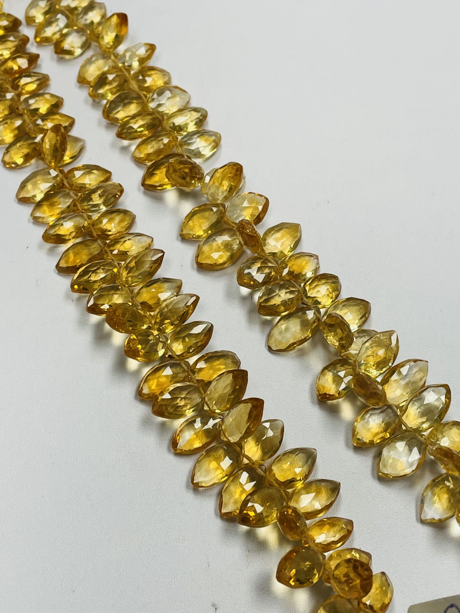 Citrine Marquise Faceted