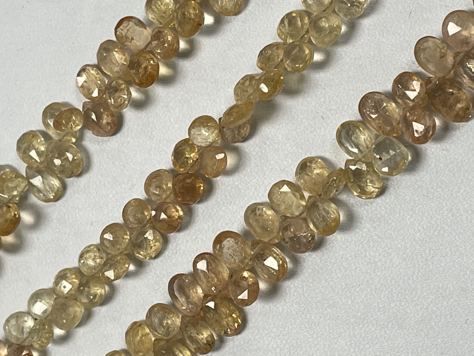 Imperial Topaz Pear Faceted