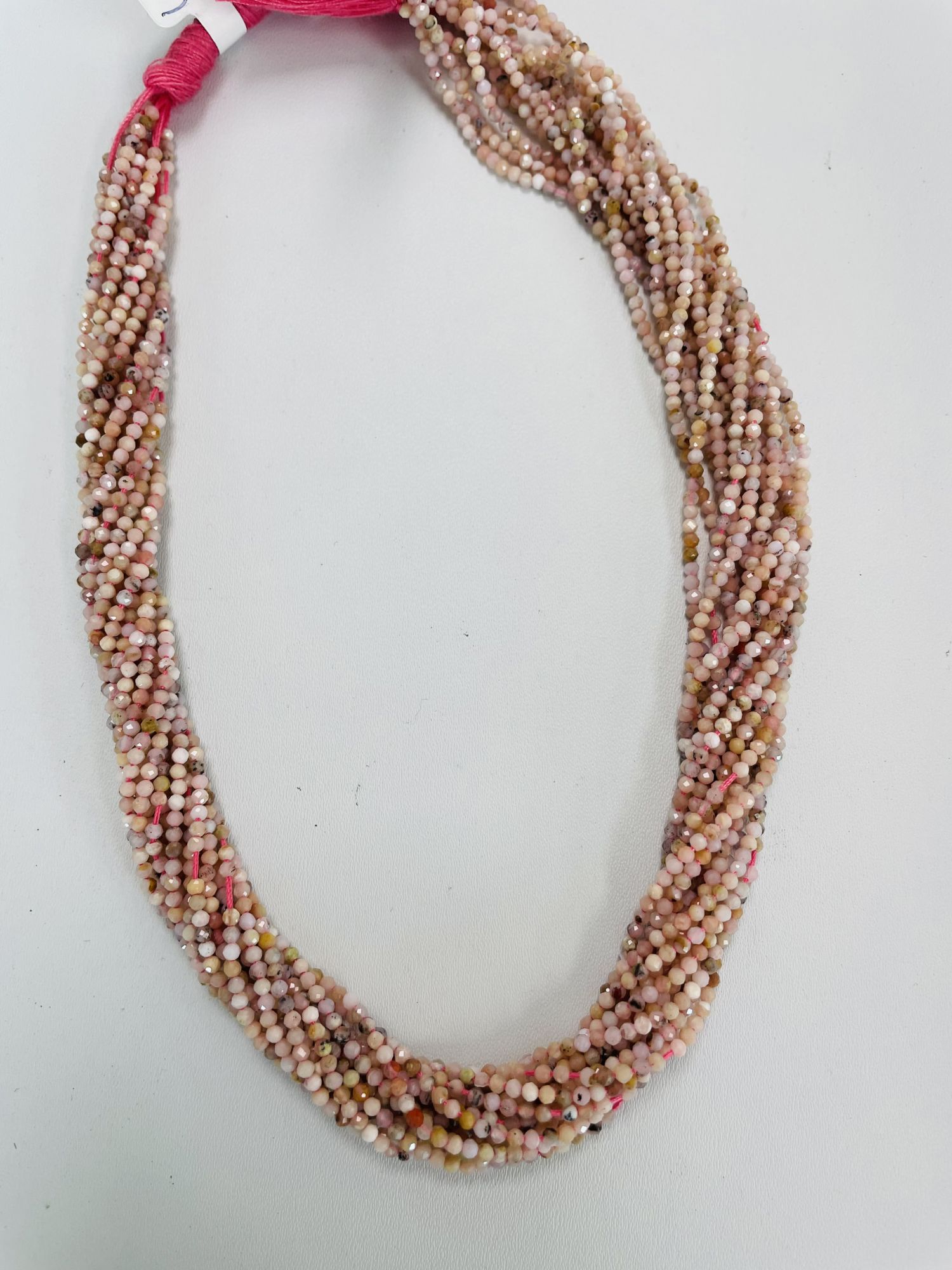 Shaded Opal Rondelle Faceted