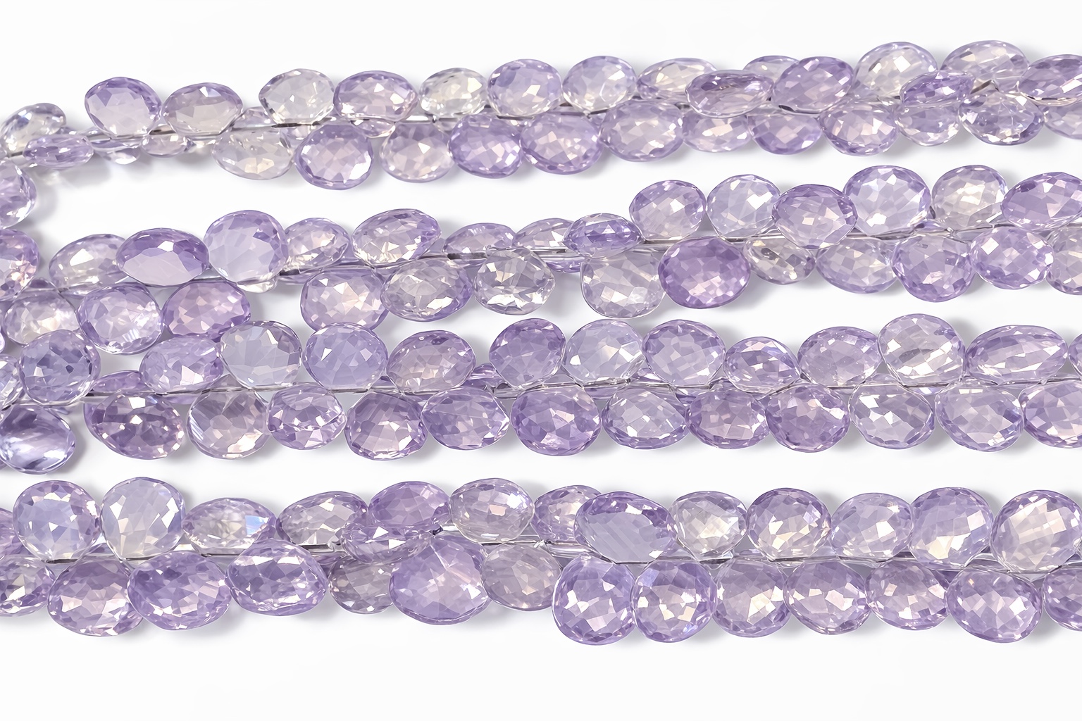 Scorolite Heart Faceted