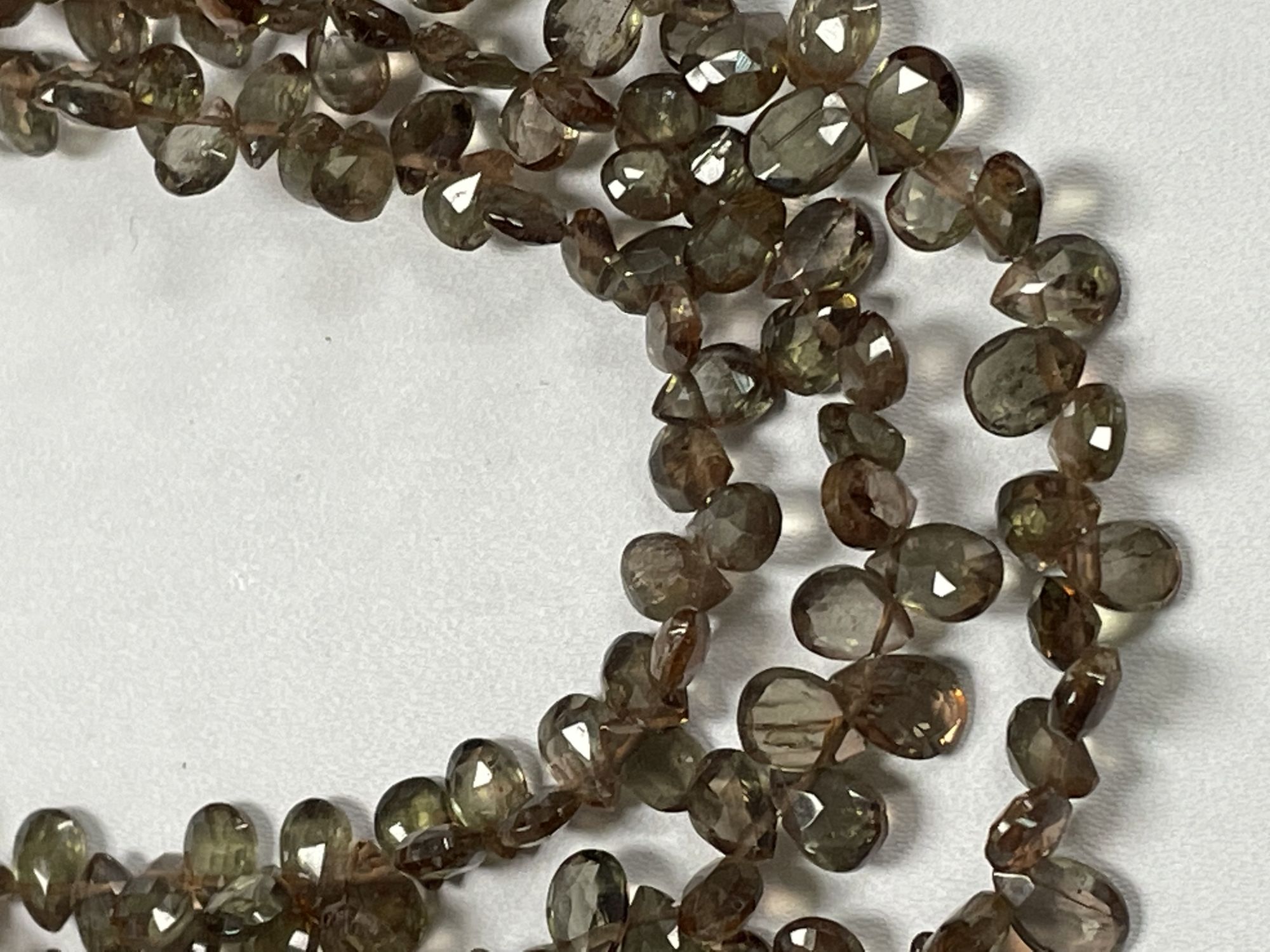 Andalusite Pear Faceted