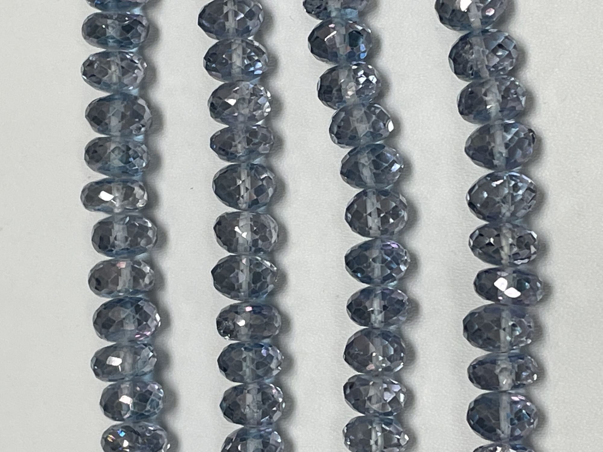 Mystic Topaz Rondelle Faceted