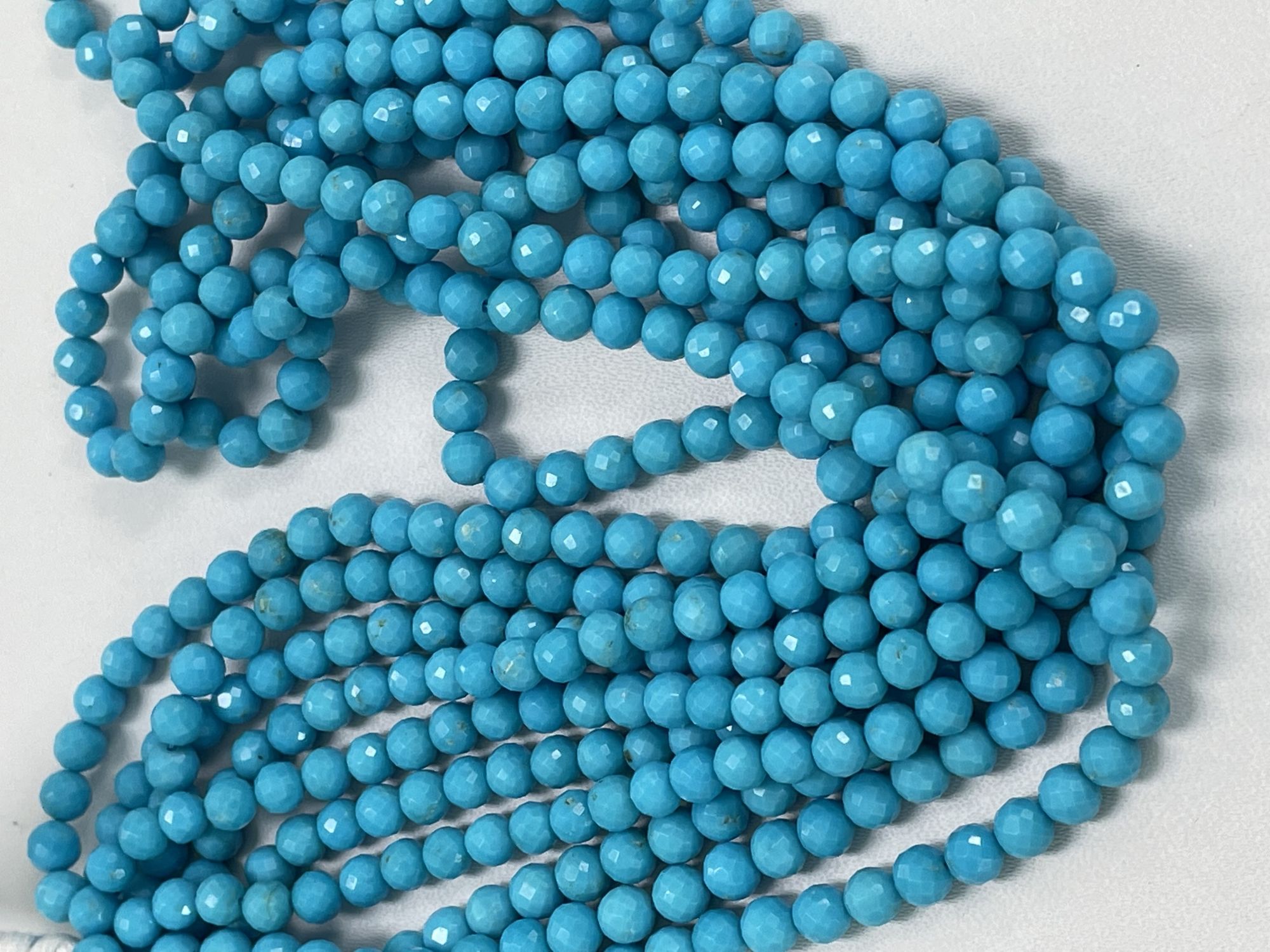 Turquoise Round Faceted