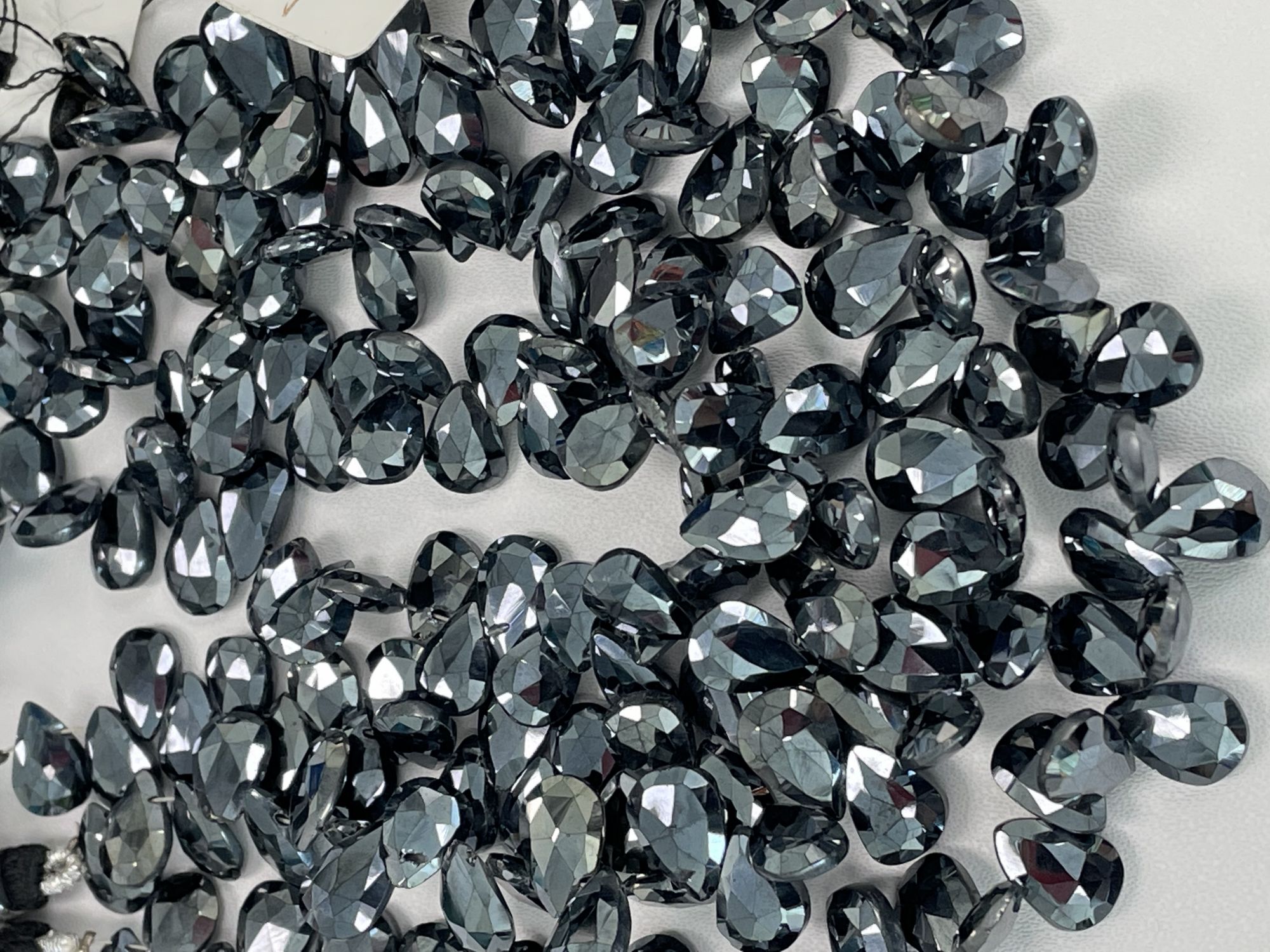 Mystic Spinel Pear Faceted