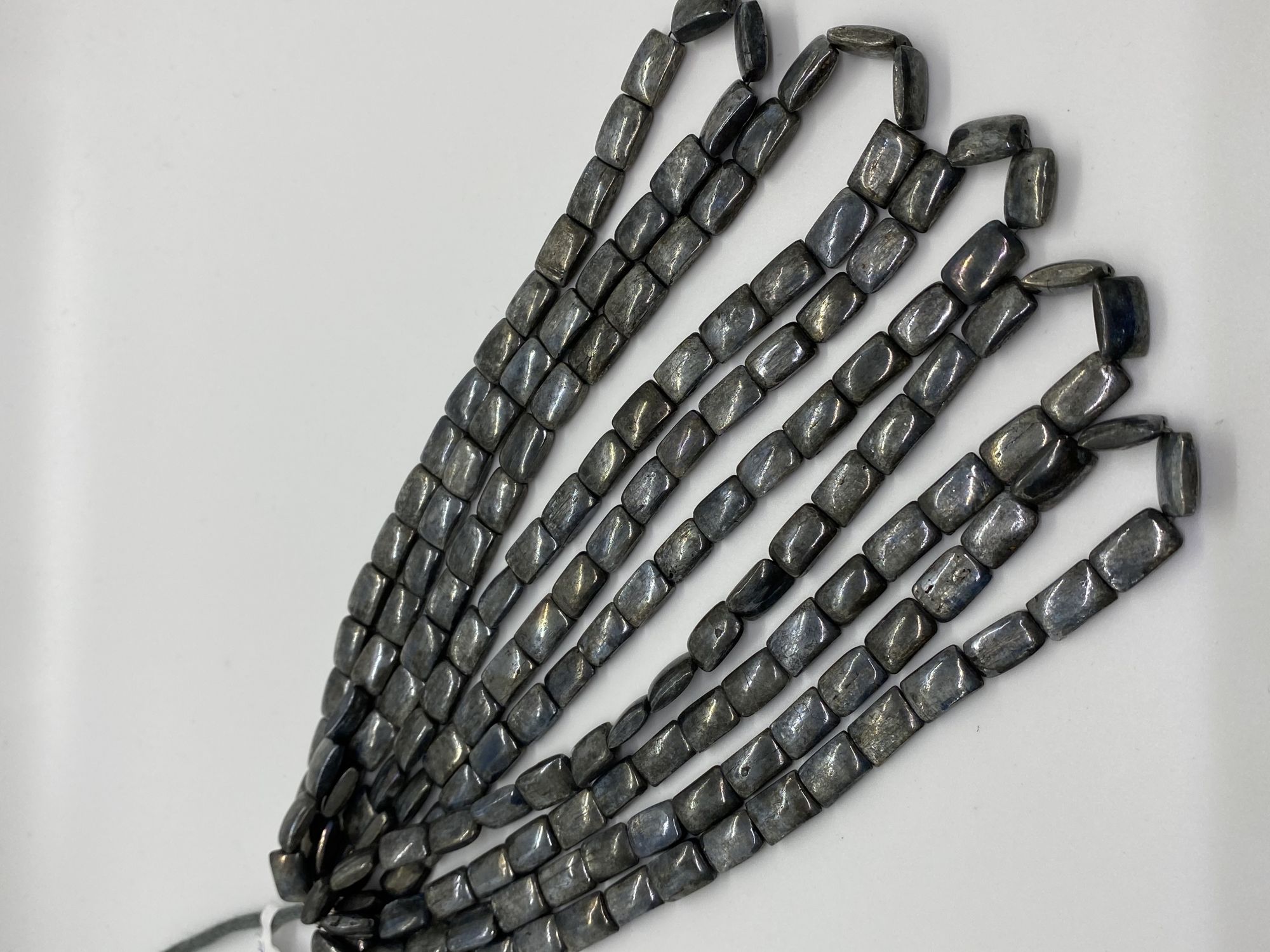 Coated Grey Kyanite Rectangle Smooth