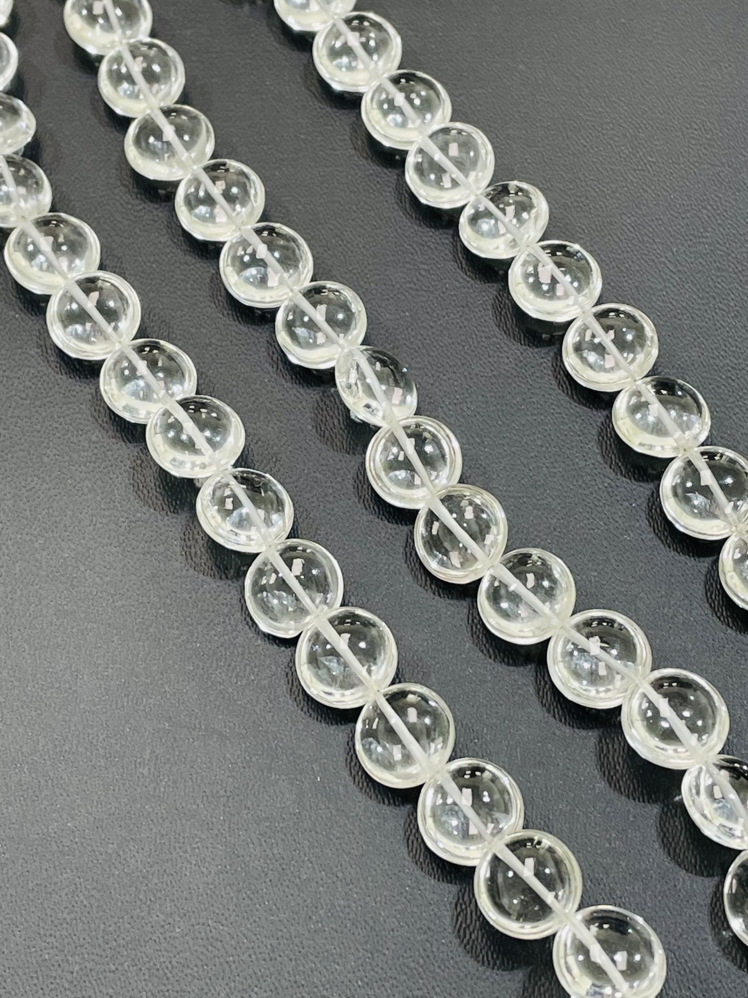 Crystal Quartz Coin Smooth