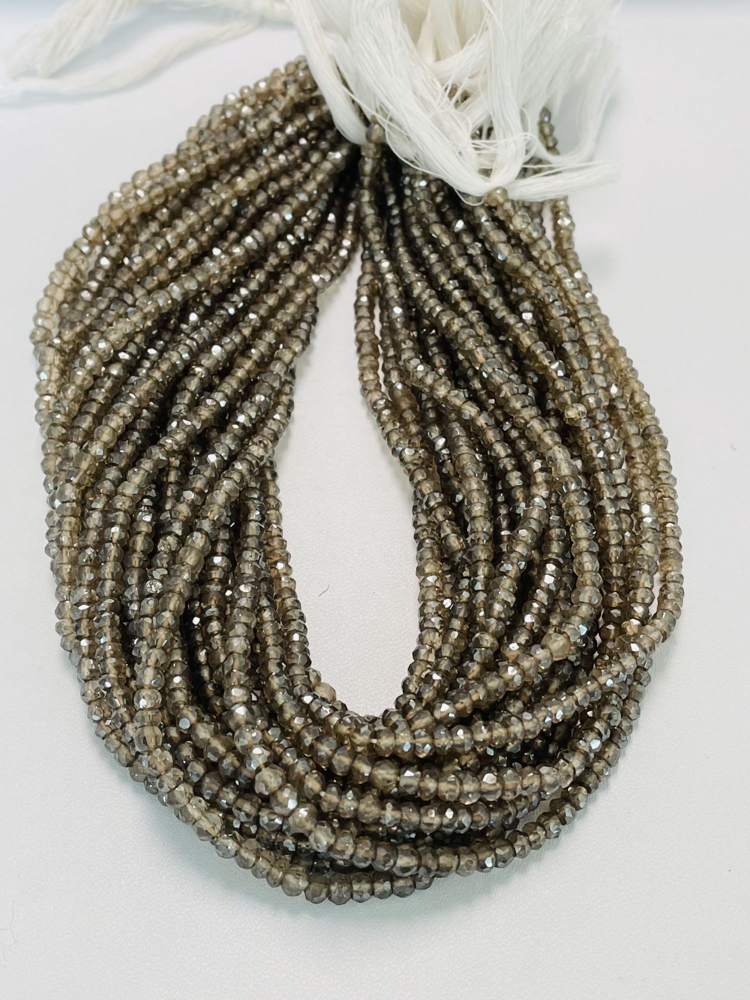 Mystic Quartz Rondelle Faceted