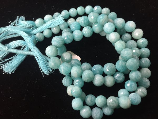 Amazonite Rounds Faceted