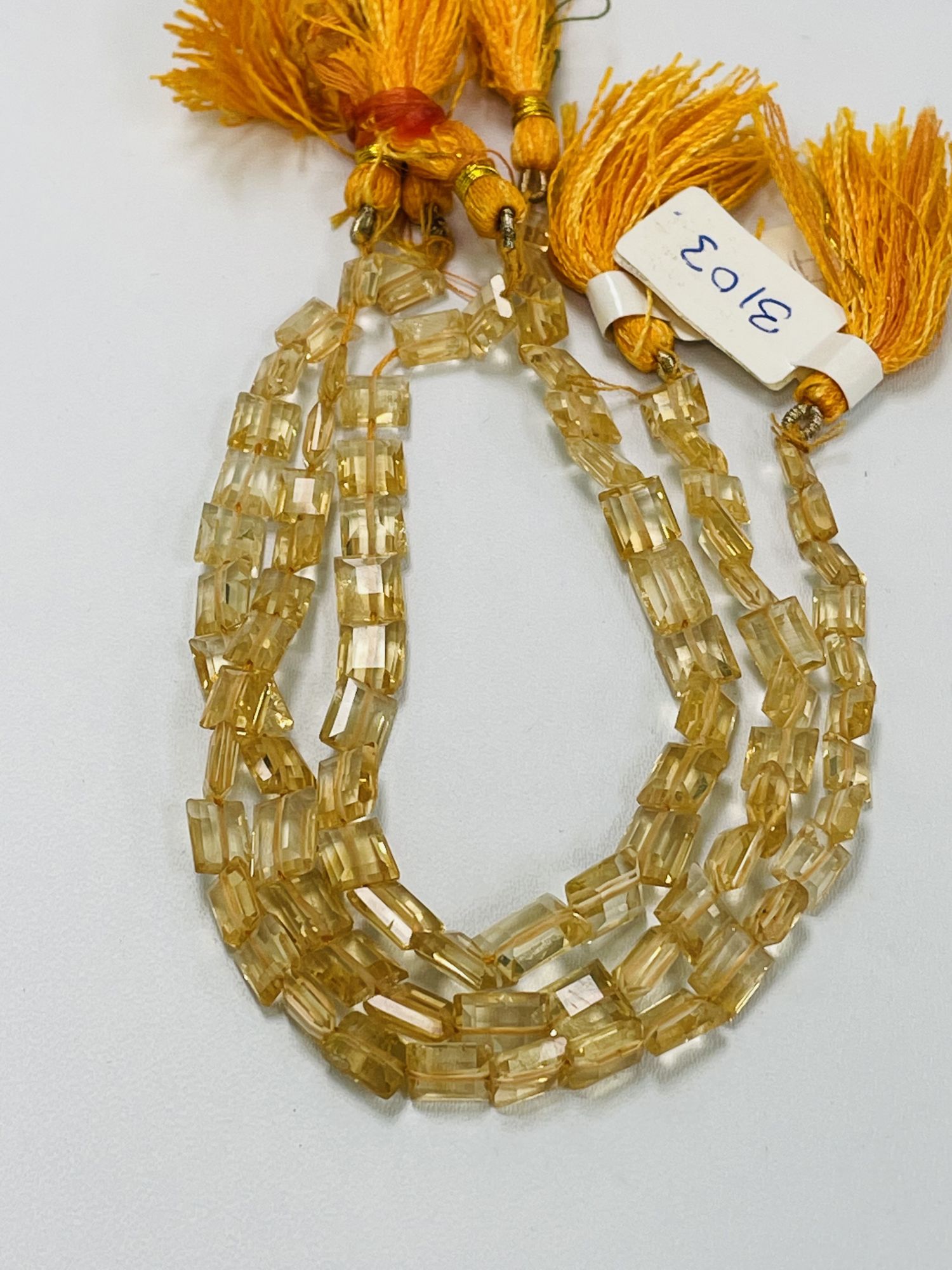 Citrine Rectangle Faceted