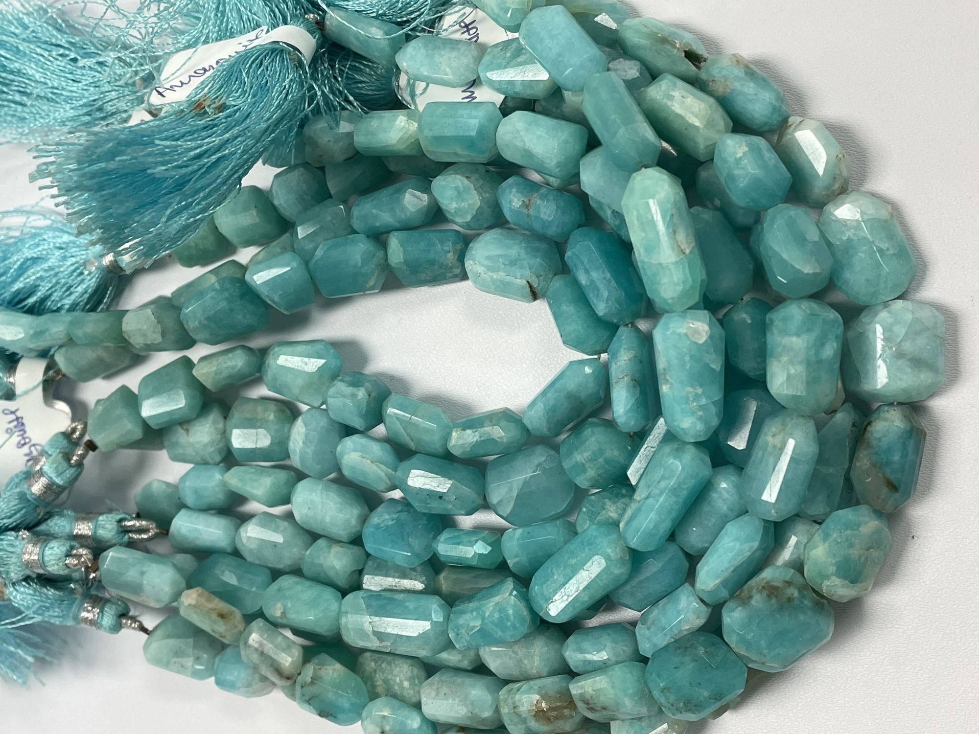 Amazonite Nugget Faceted