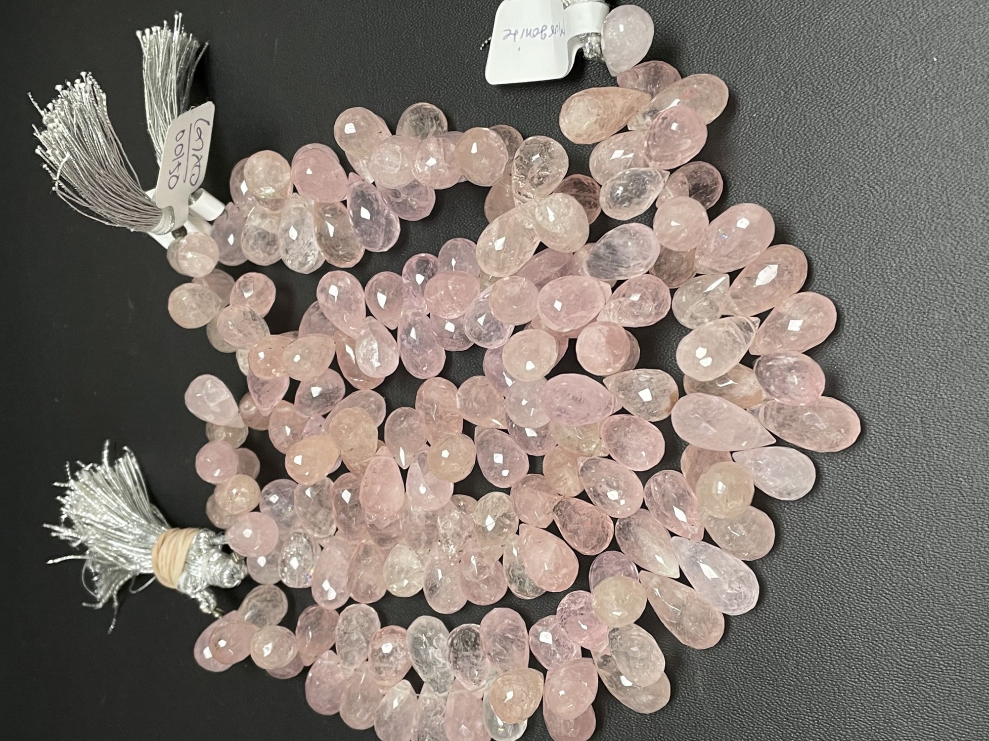 Morganite Drop Faceted