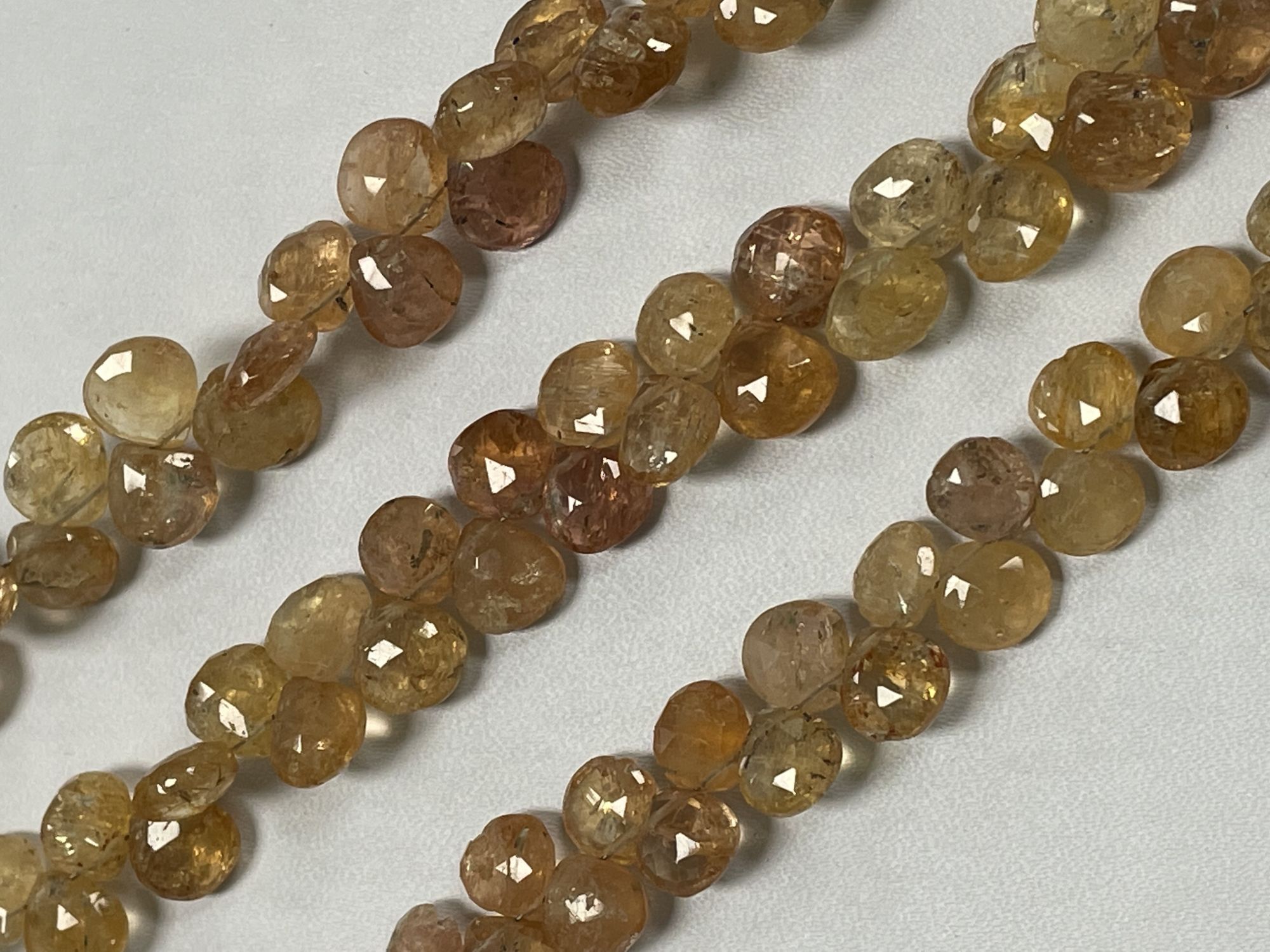 Imperial Topaz Heart Faceted