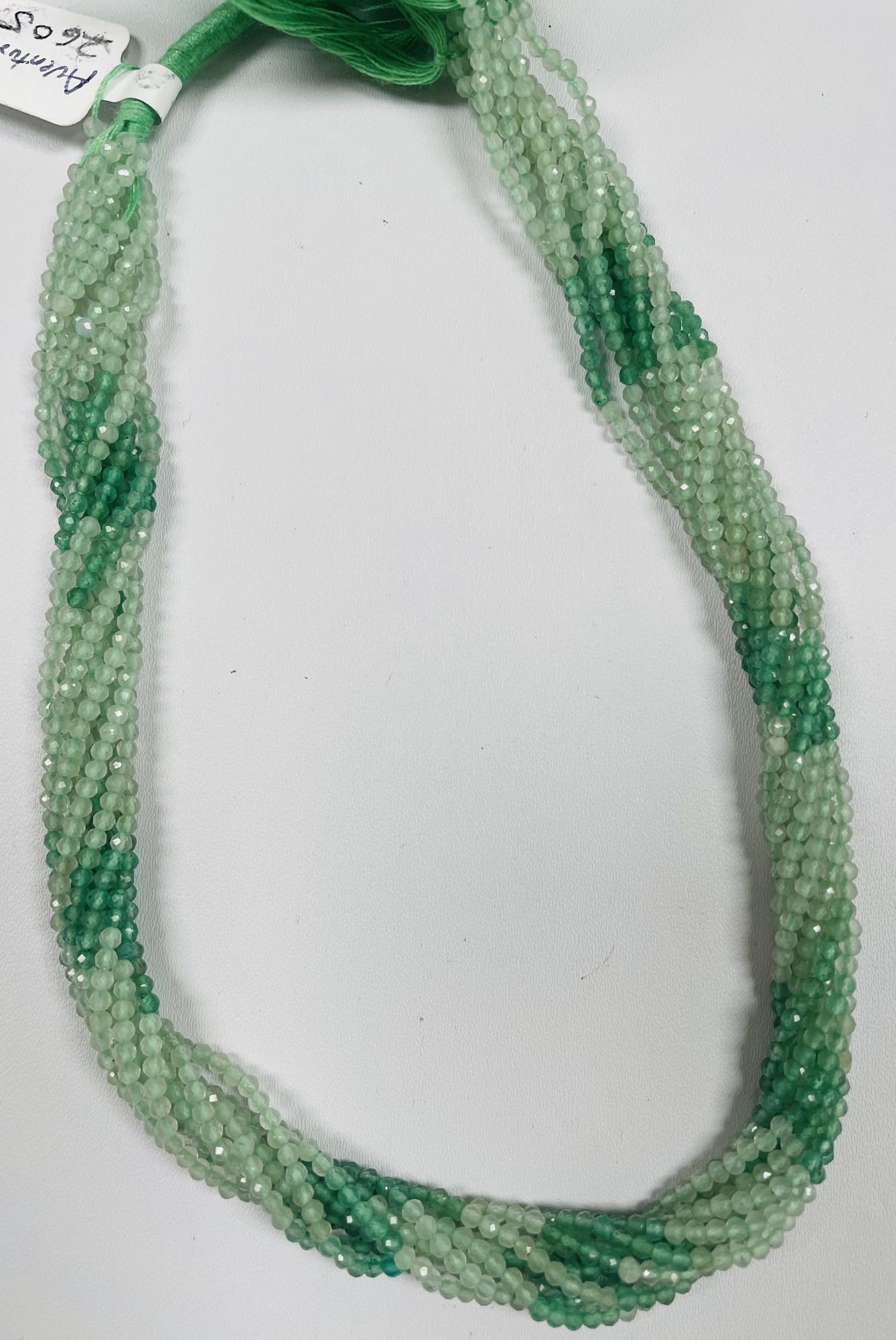 Aventurine Rondelle Faceted