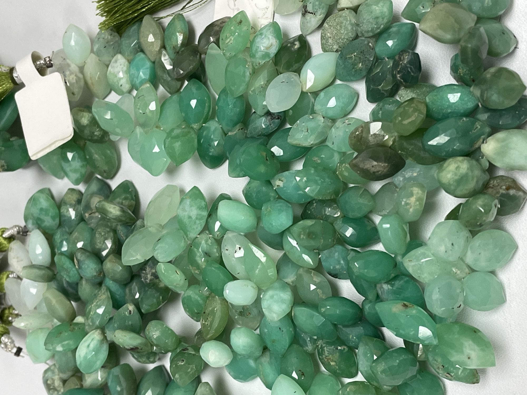 Chrysoprase Marquise Faceted