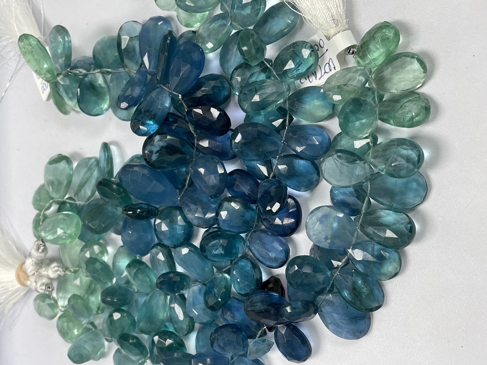 Fluorite Pear Faceted