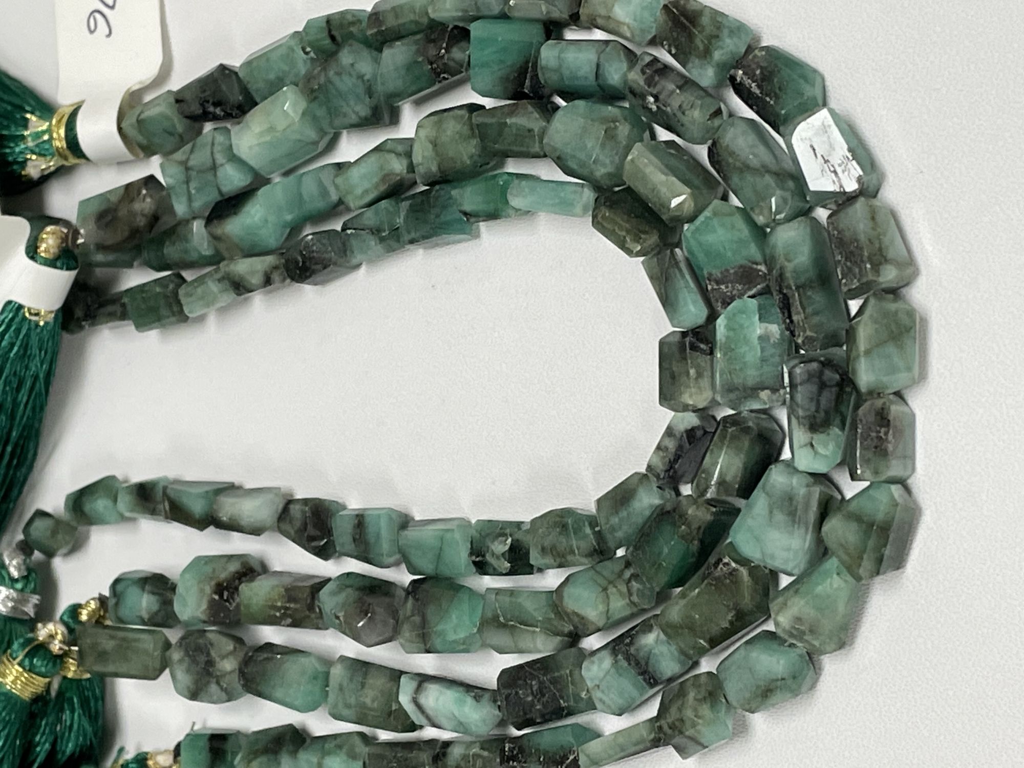 Emerald Nugget Faceted
