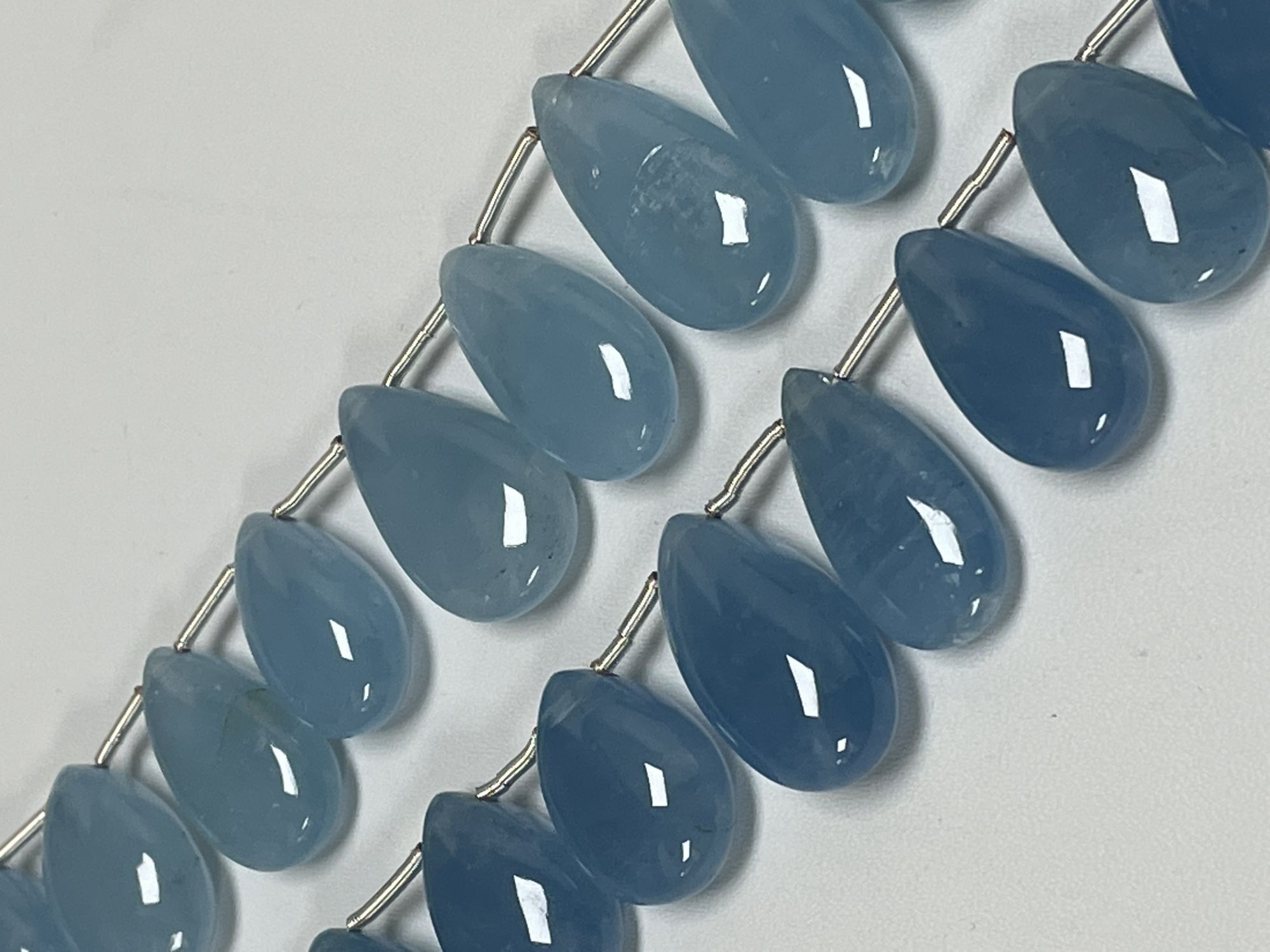 Aquamarine Pear Smooth