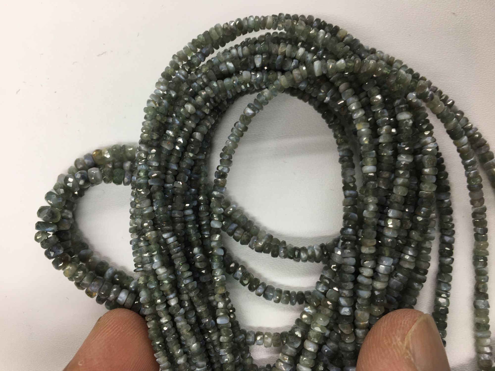 Alexandarite Rondelles Faceted