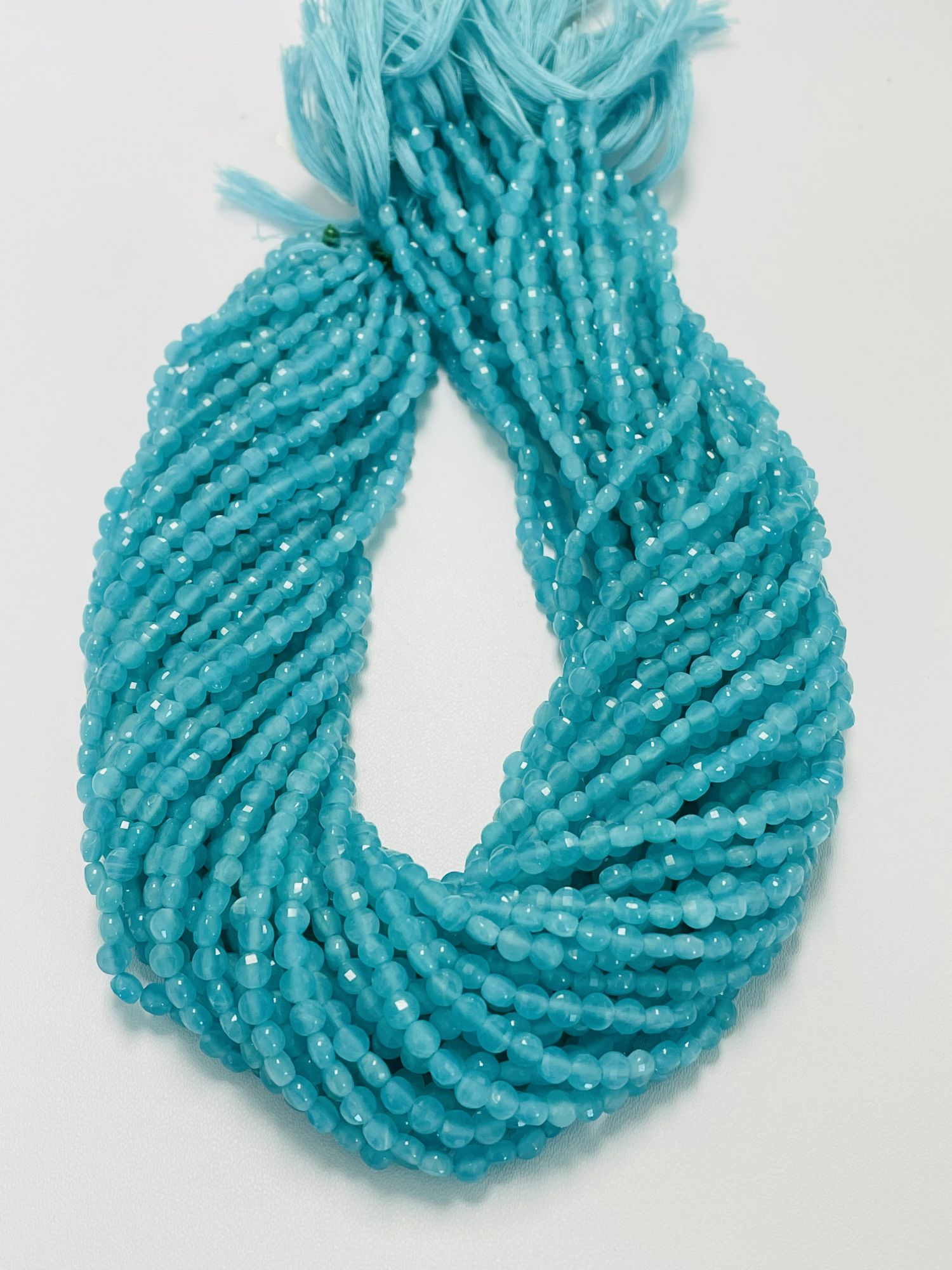 Amazonite Coin Faceted