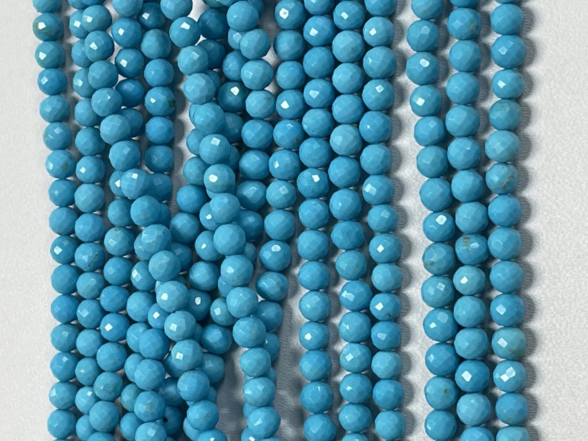 Turquoise Round Faceted