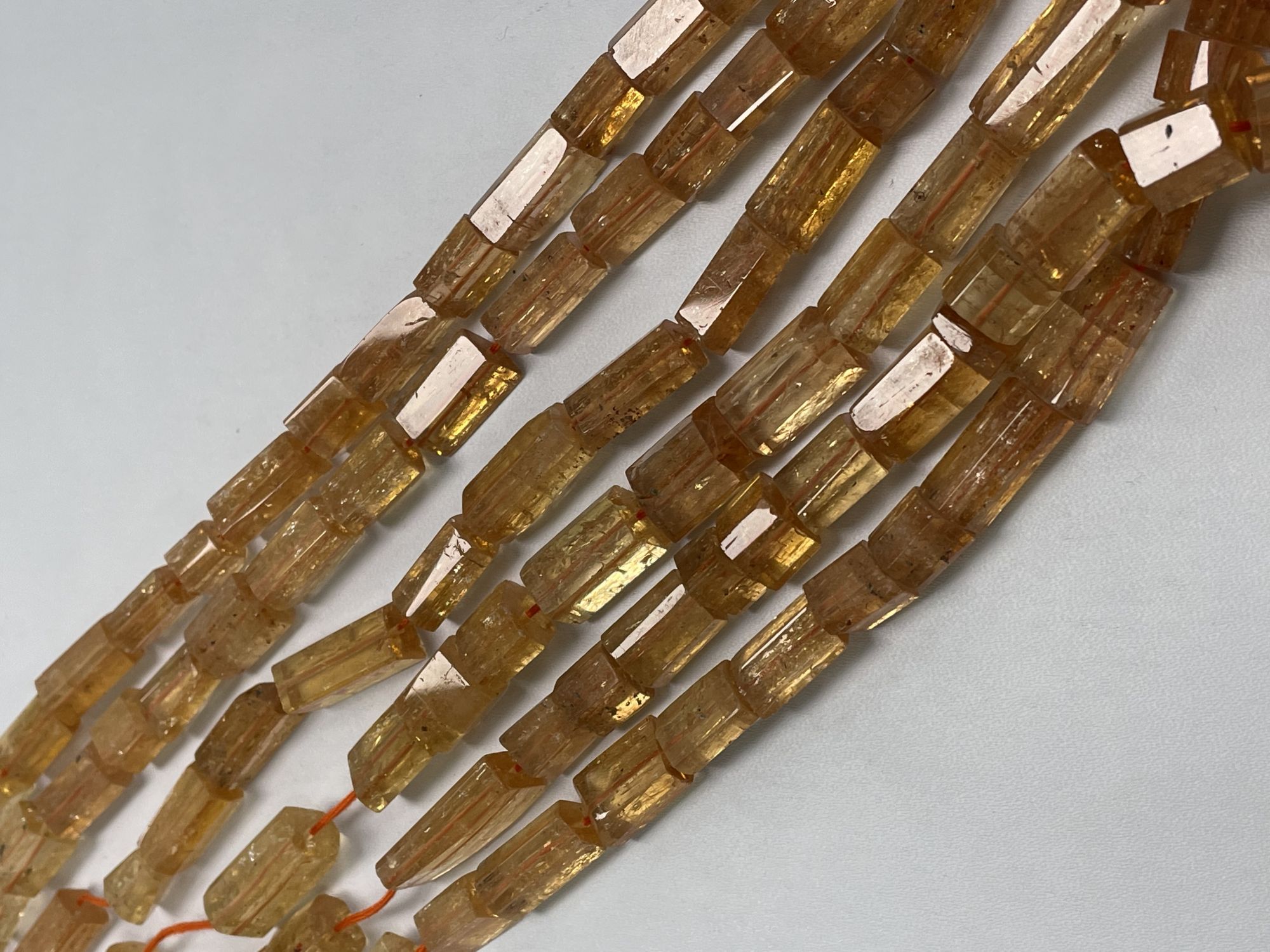 Imperial Topaz Tube Faceted