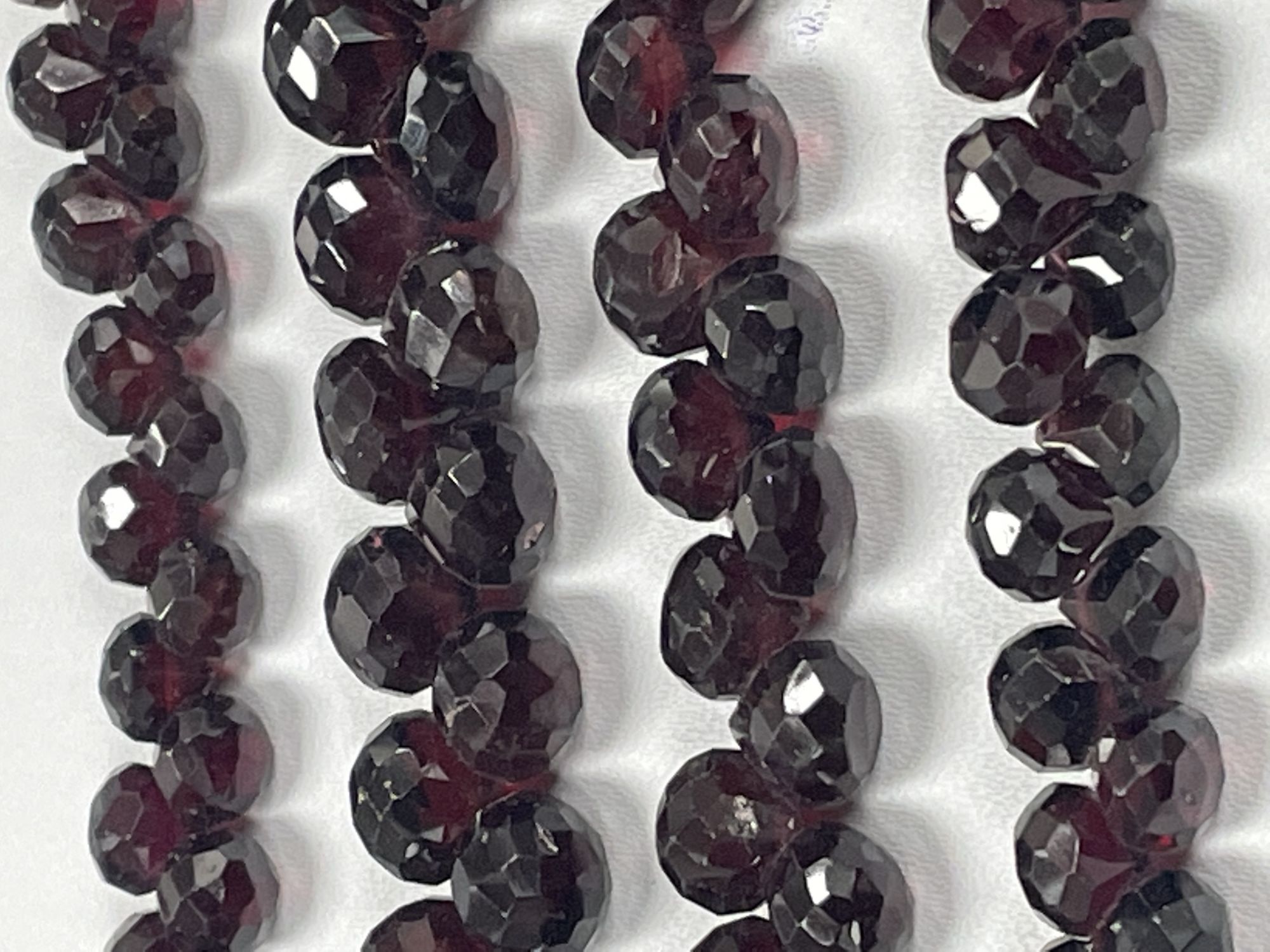 Garnet Onion Faceted