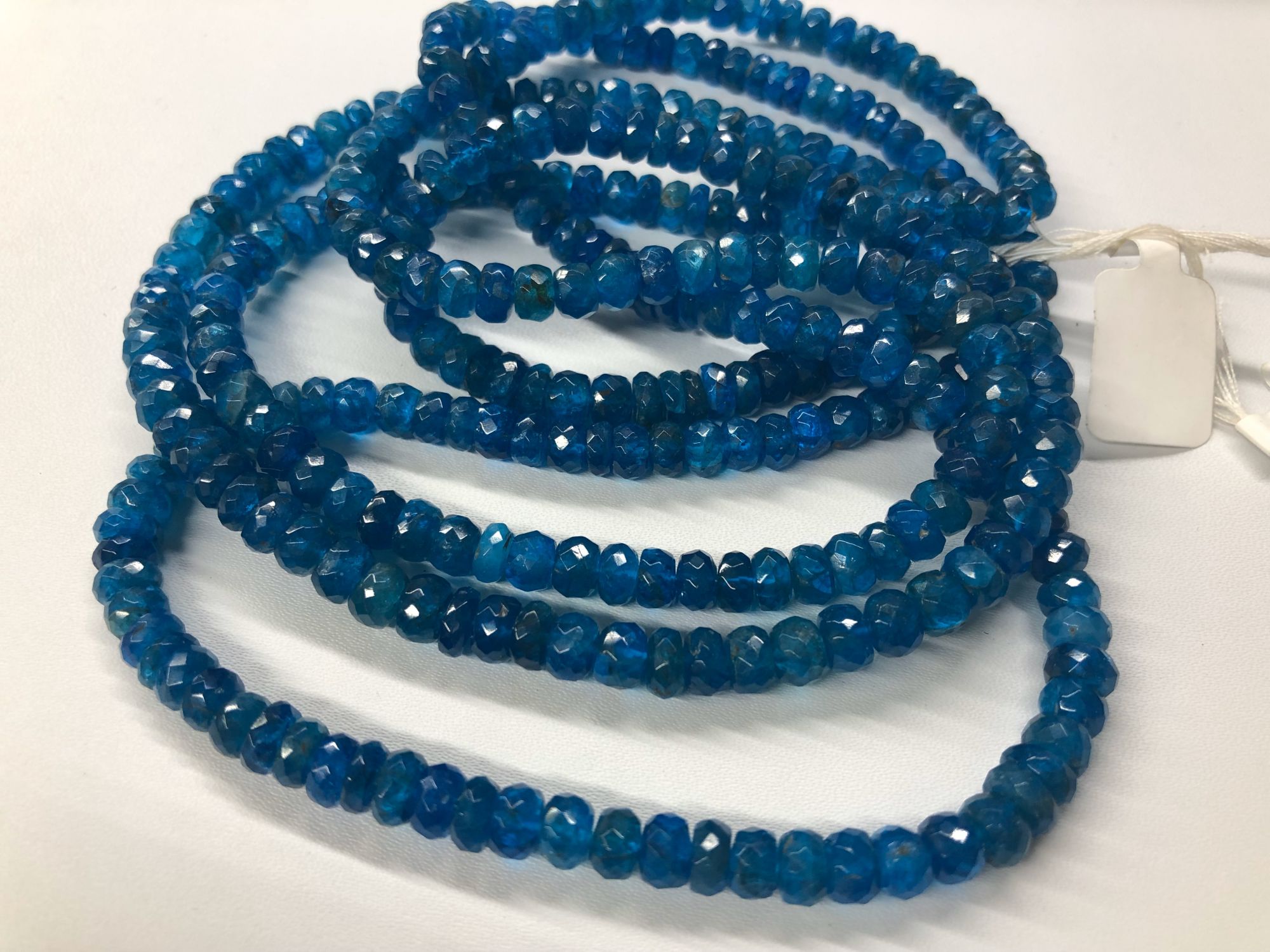 Apatite Rondelles Faceted